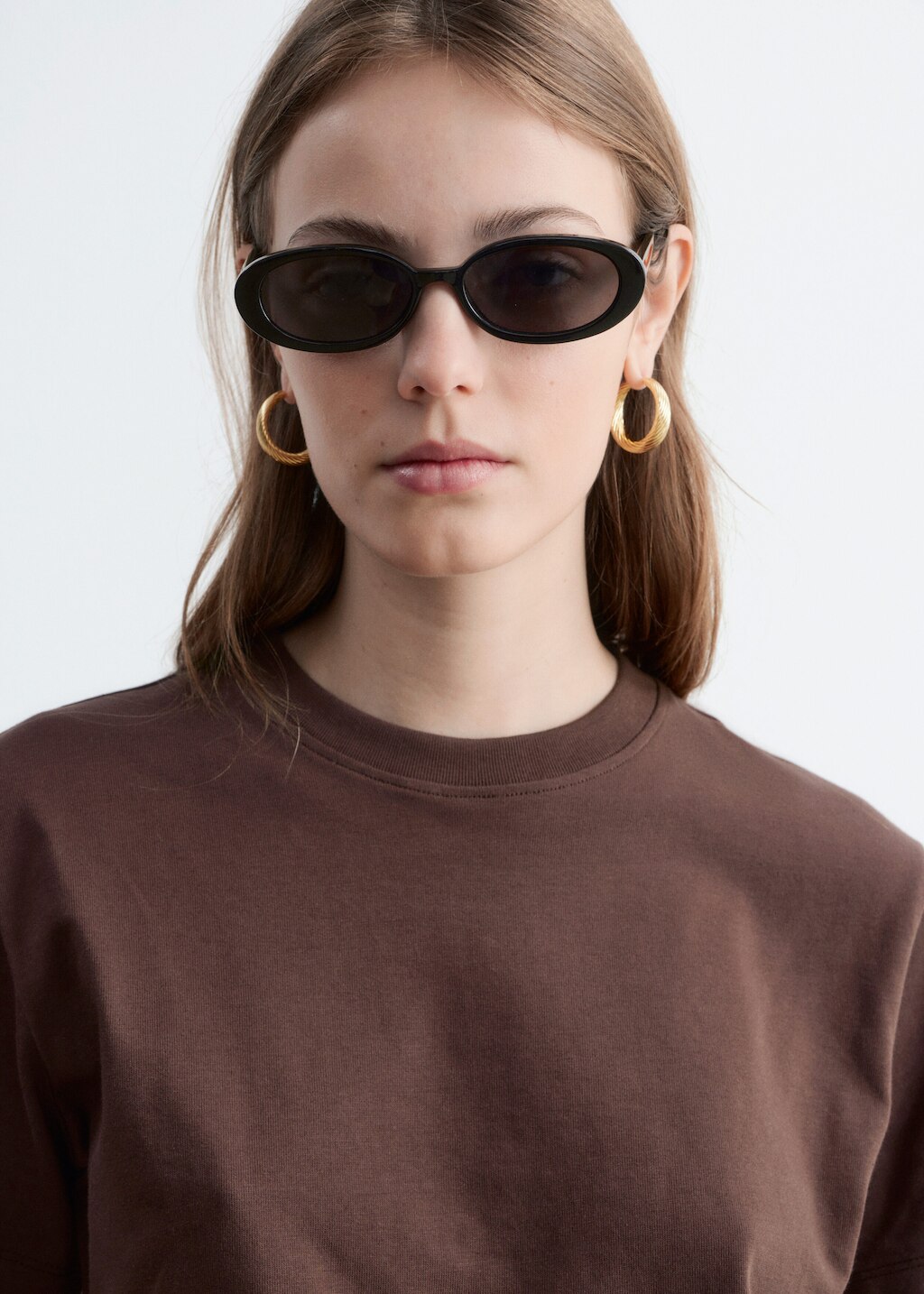 & Other Stories COTTON CREW-NECK T-SHIRT