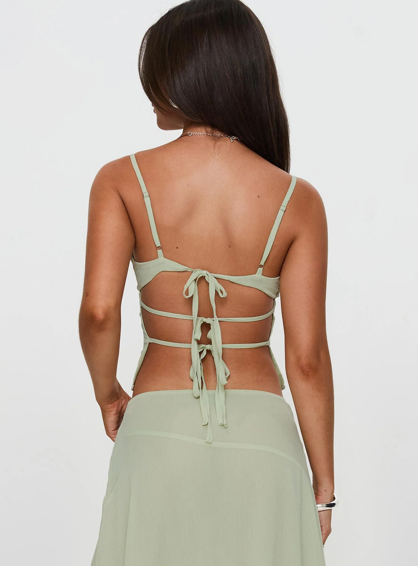 Pappilion Top Sage Petite