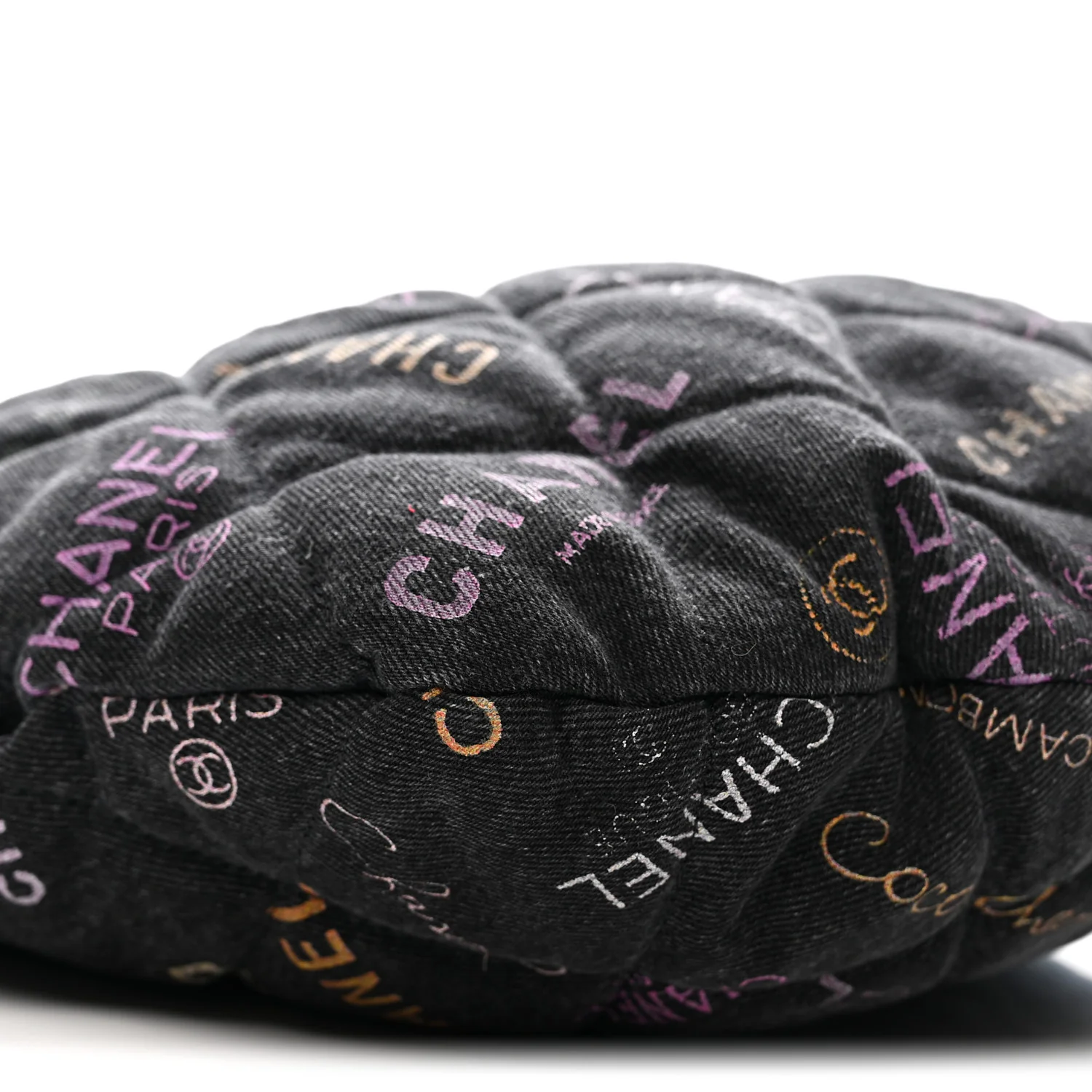 Denim Quilted Denim Mood Hobo Black Multicolor - Top Club