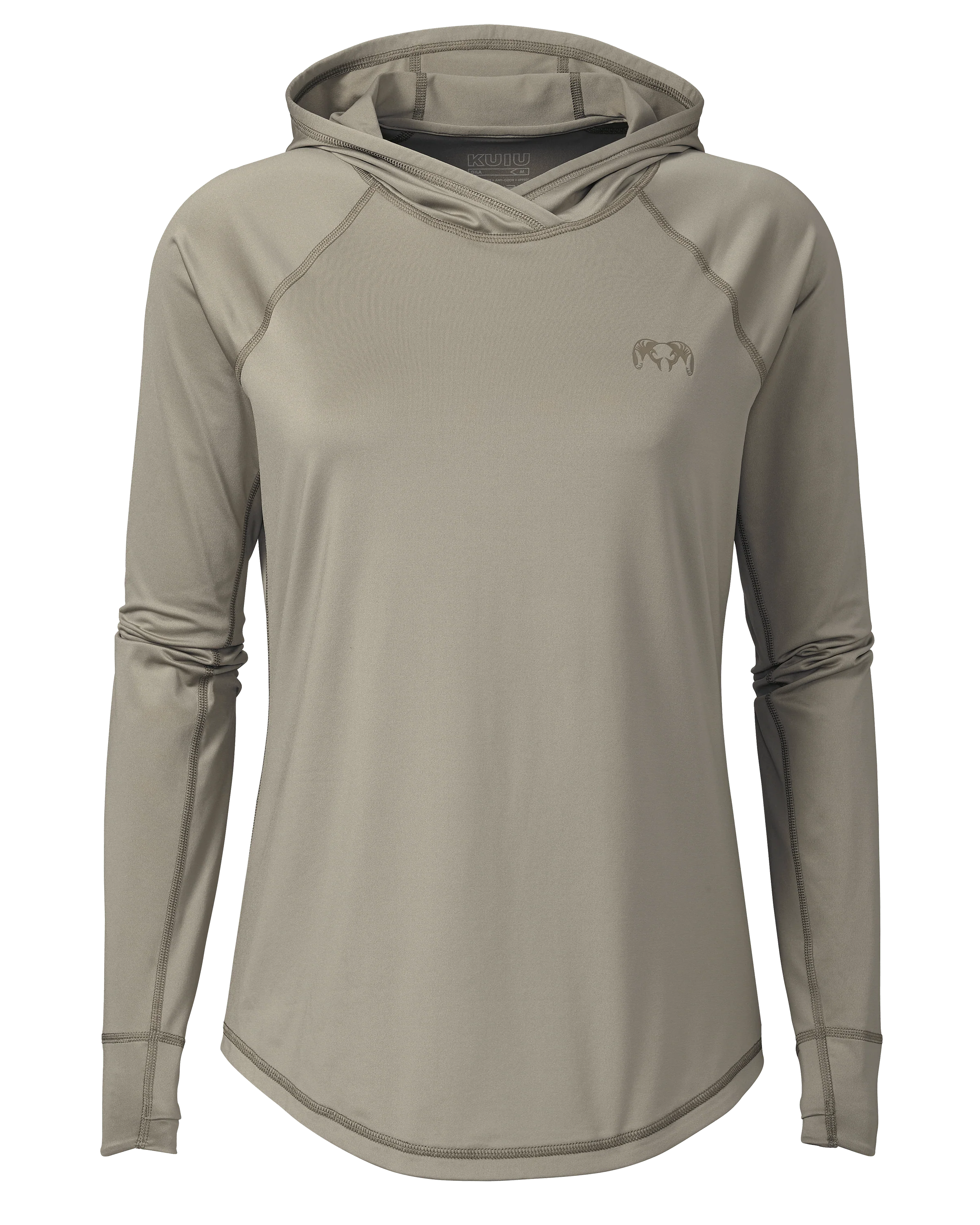 Women's Gila LS Hoodie | Bone
