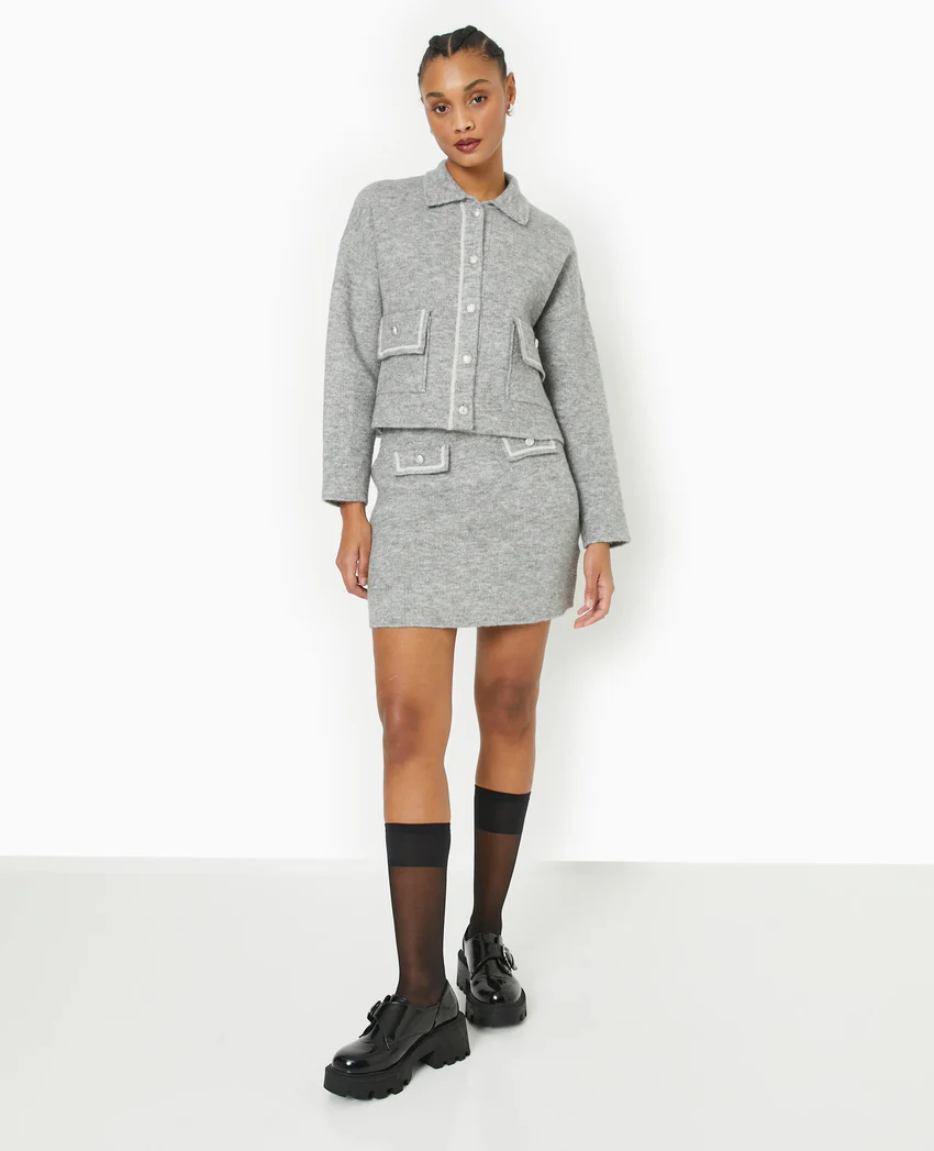 Pimkie Gilet droit avec boutons fantaisie