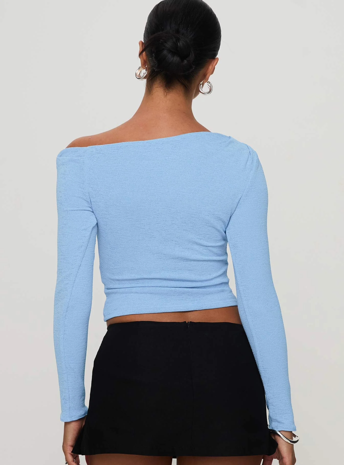 Malian Long Sleeve Top Blue