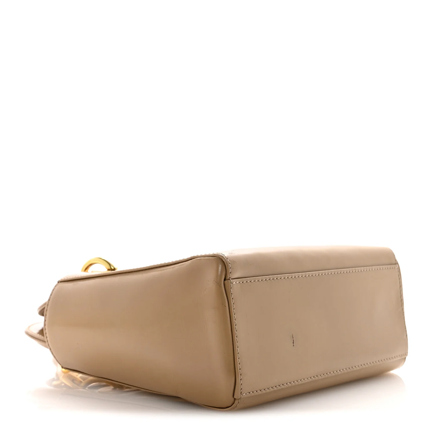Patent Mini Lady Dior Beige - Top Club