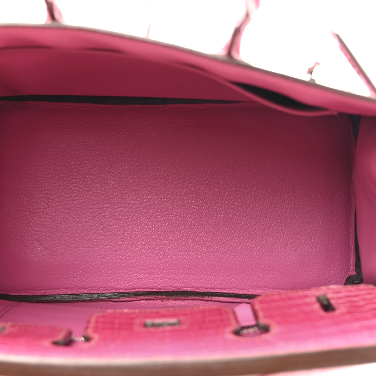 Shiny Niloticus Crocodile Birkin 25 Rose Scheherazade - Top Club