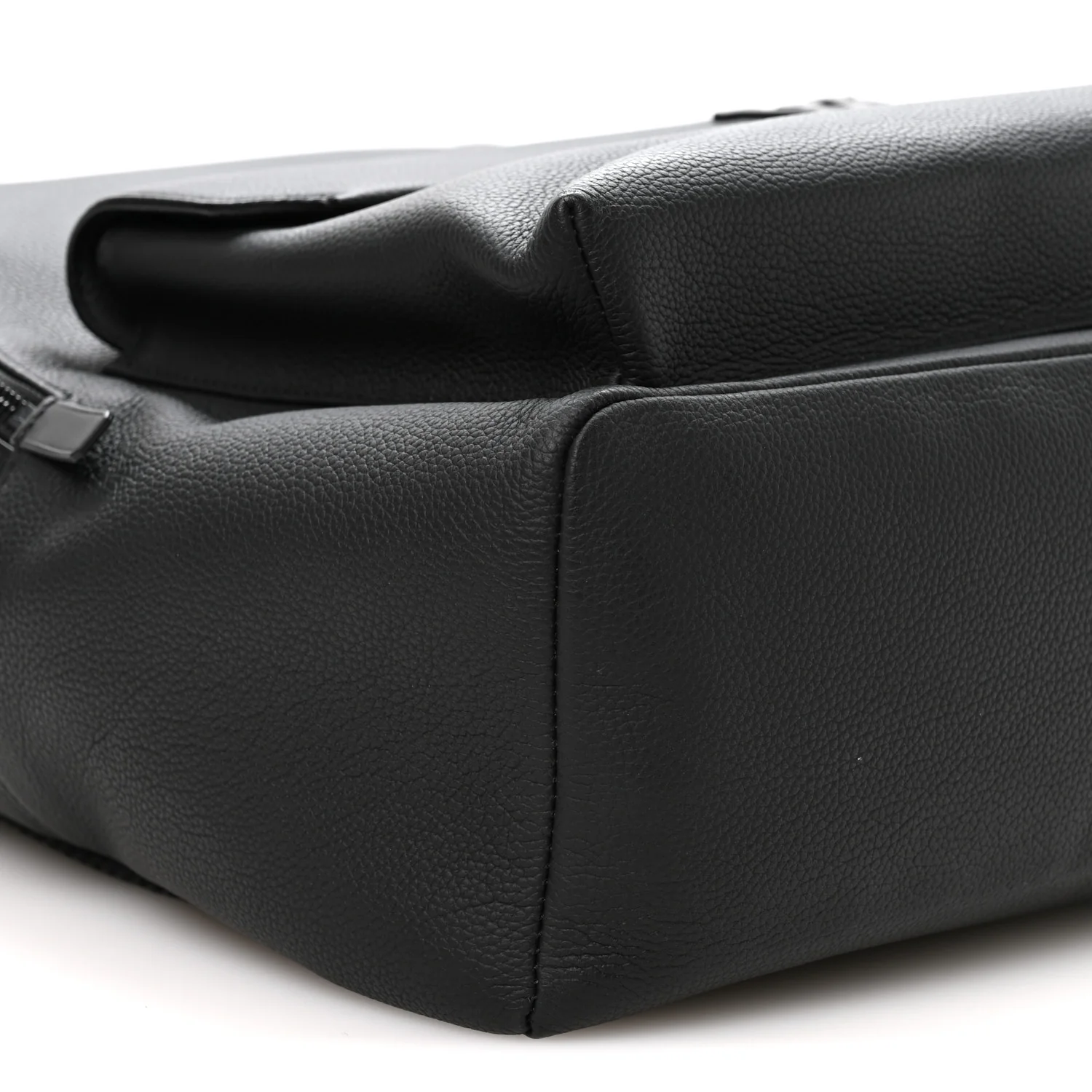 Grained Calfskin Aerogram Takeoff Backpack Black - Top Club