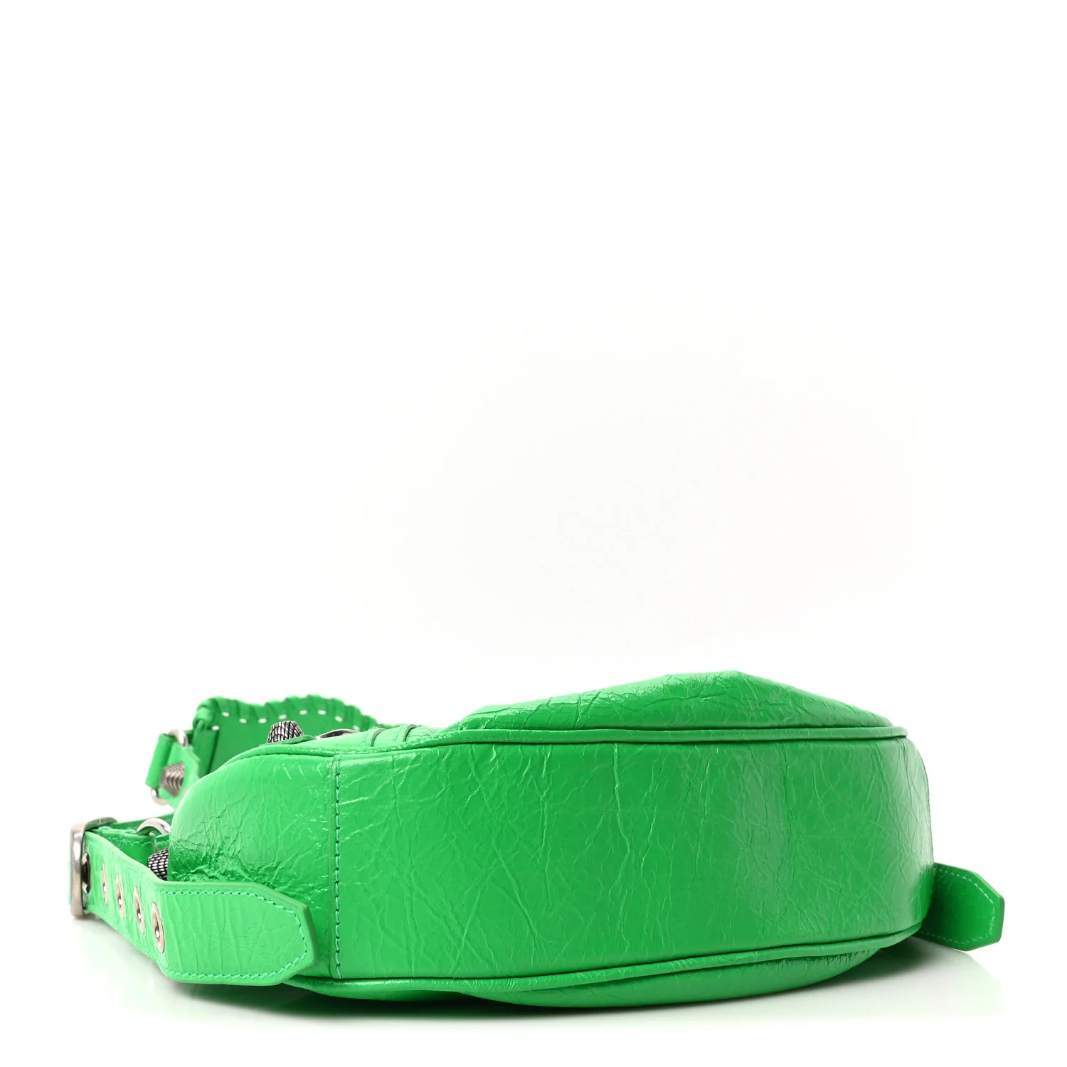 Agneau Arena Le Cagole Shoulder Bag XS Vivid Green - Top Club