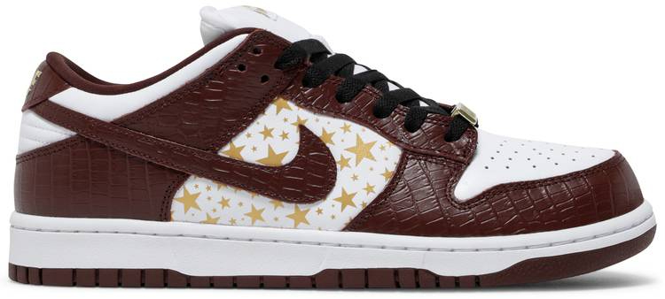 Supreme x Dunk Low OG SB QS  Barkroot Brown  DH3228-103 - Sneaker Replica Workshop