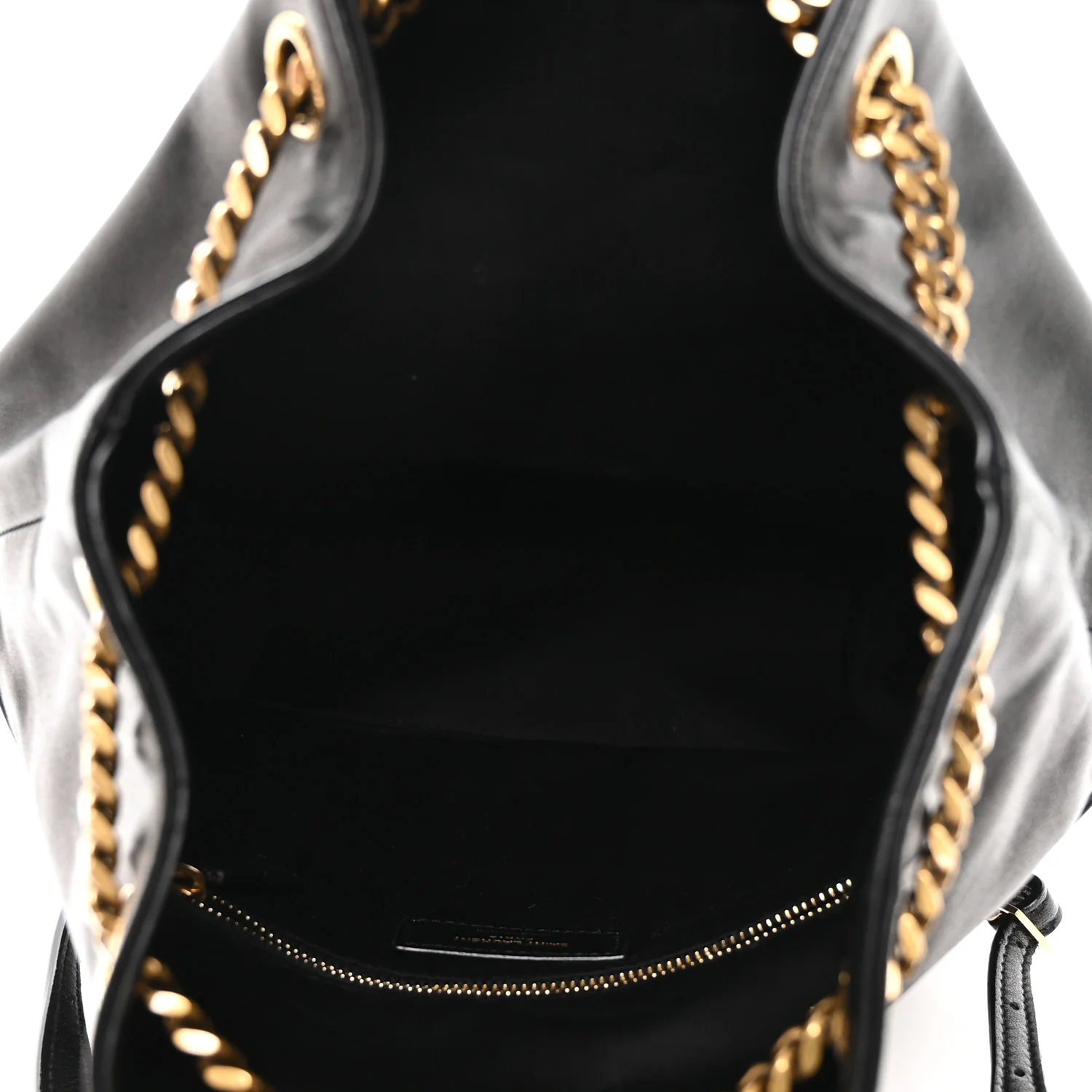 Lambskin Matelasse Monogram Joe Backpack Black - Top Club