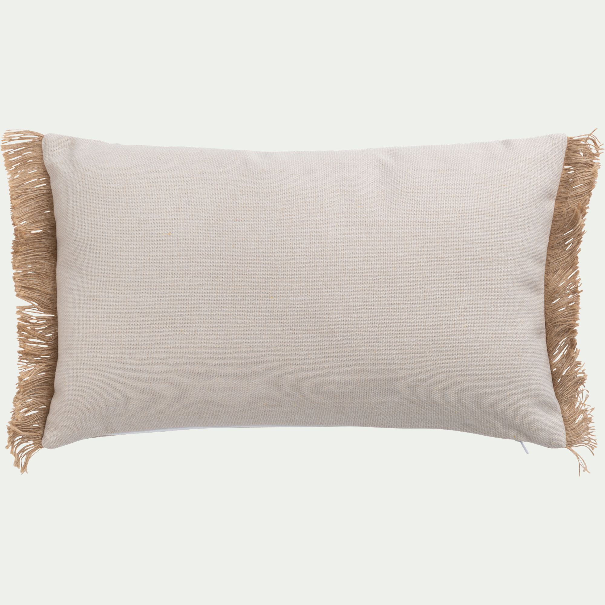ZAIDA - Coussin de jardin 30x50cm - beige alpilles