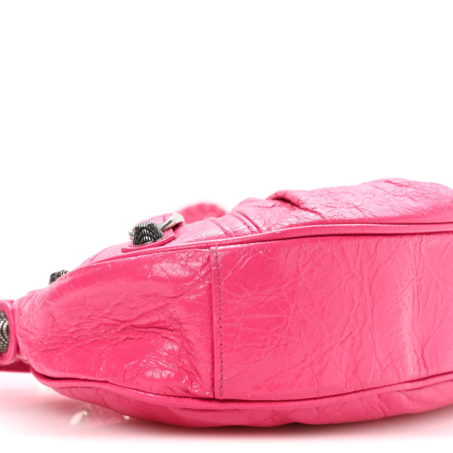 Agneau Arena Le Cagole Shoulder Bag XS Hot Pink - Top Club