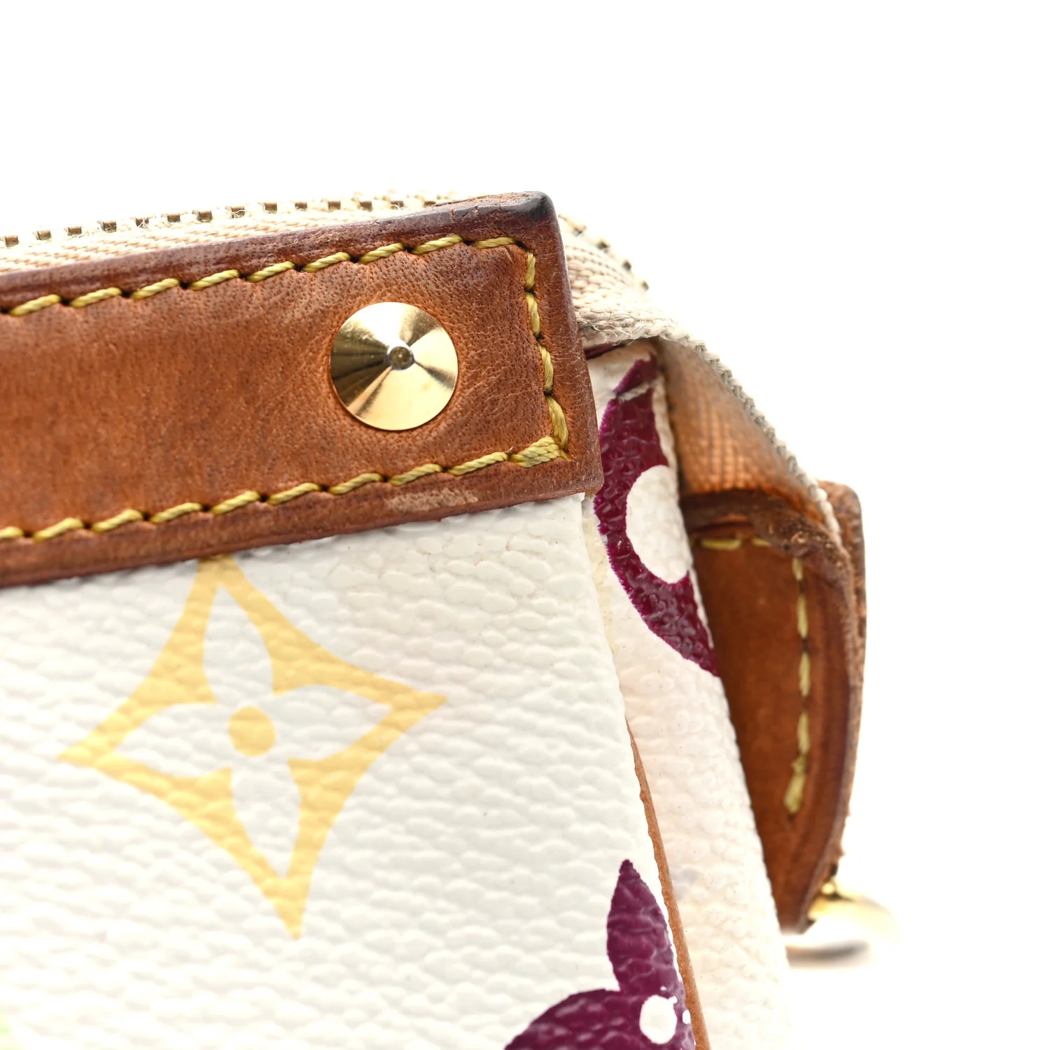 Monogram Multicolor Pochette Accessories White - Top Club