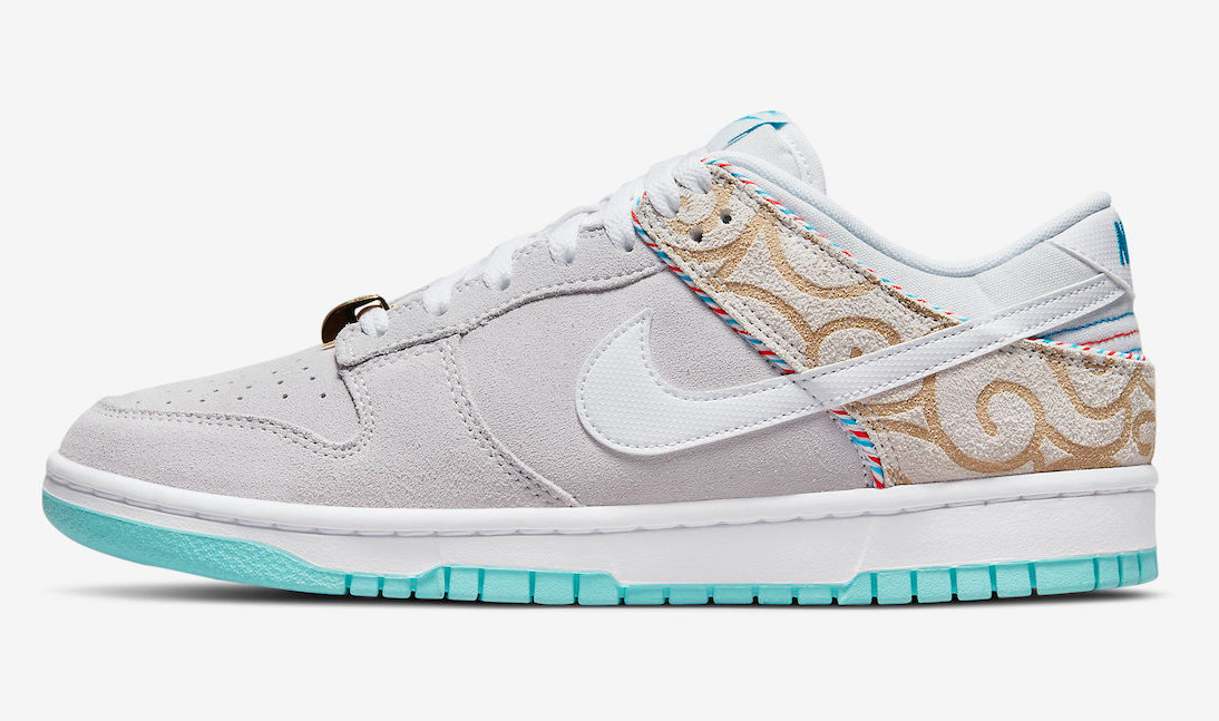 Dunk Low Retro SE  Barber Shop-Grey  DH7614-500 - Sneaker Replica Workshop