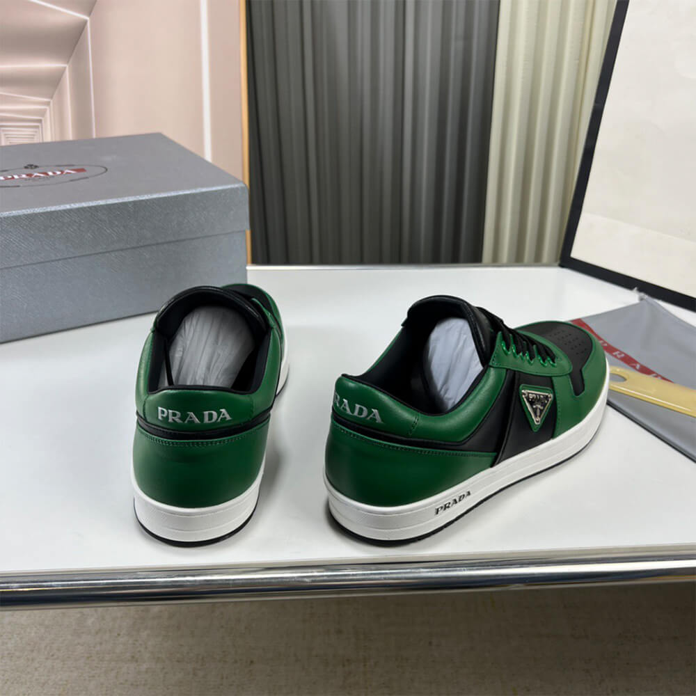 Prada Downtown nappa leather sneakers - Top Club