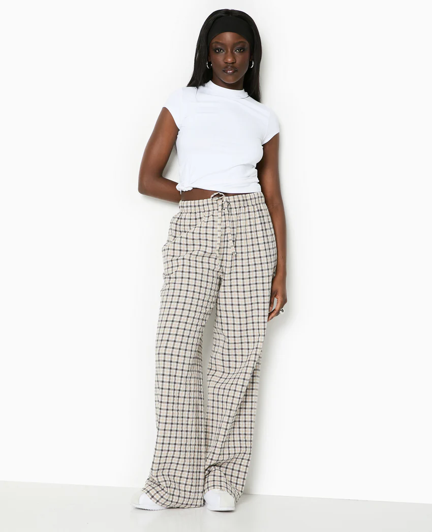 Pimkie Pantalon droit à carreaux