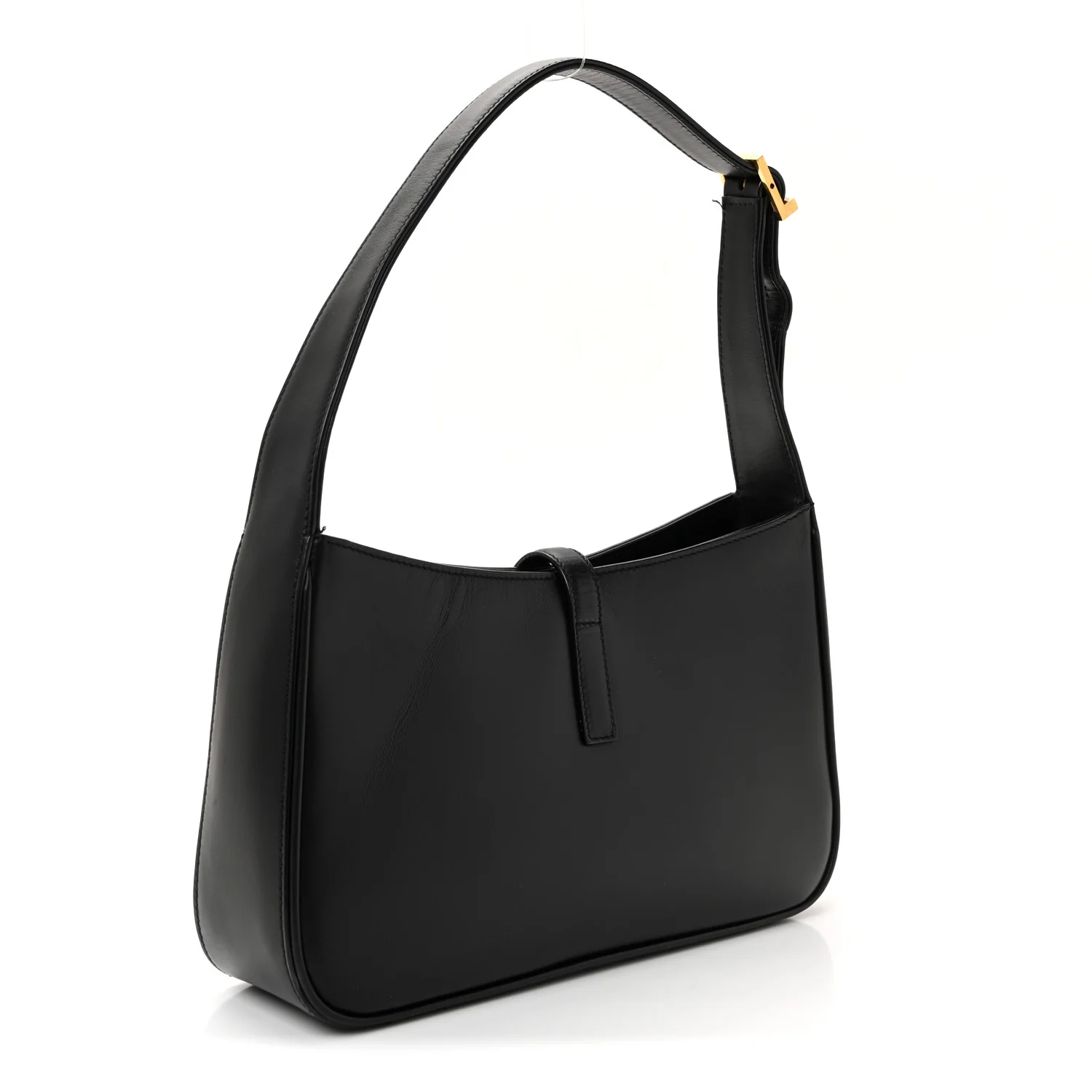 Smooth Calfskin Le 5 A 7 Hobo Black - Top Club
