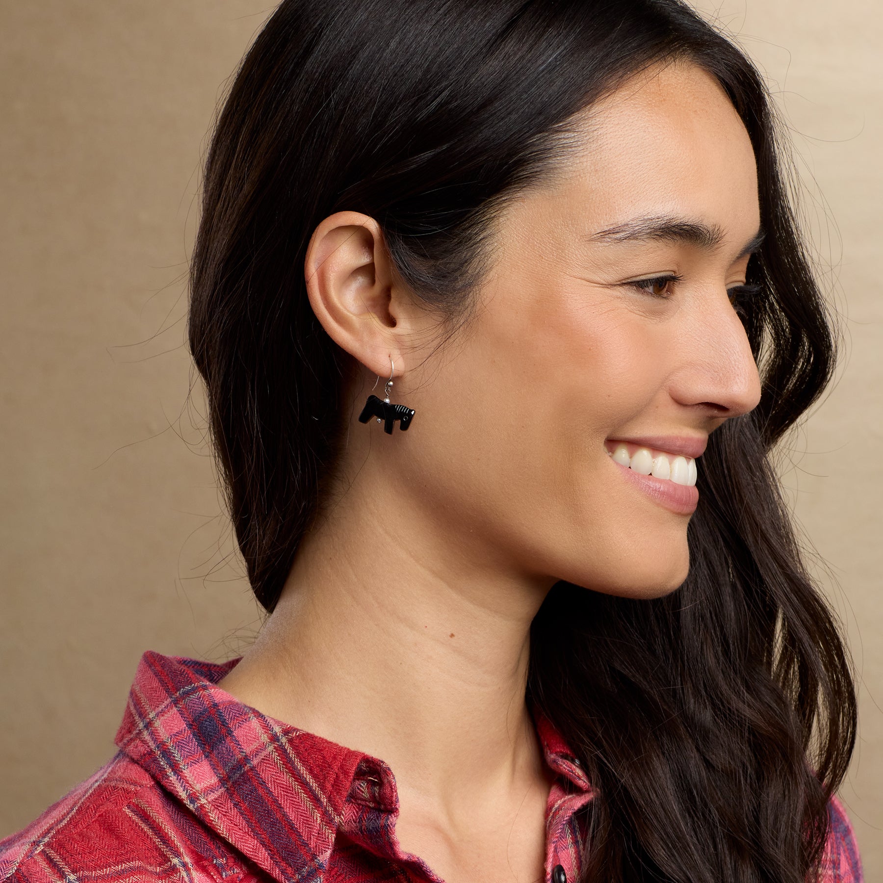 Black Mustang Earrings - Sundance Living