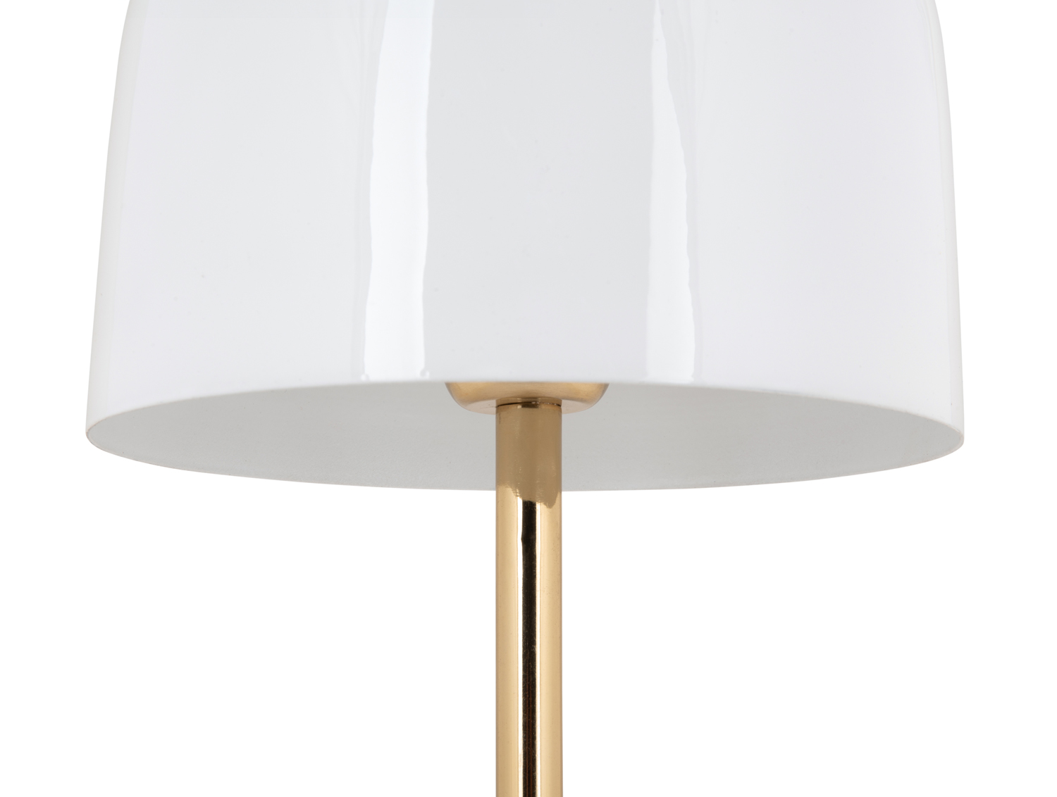Table lamp Manta enamel white