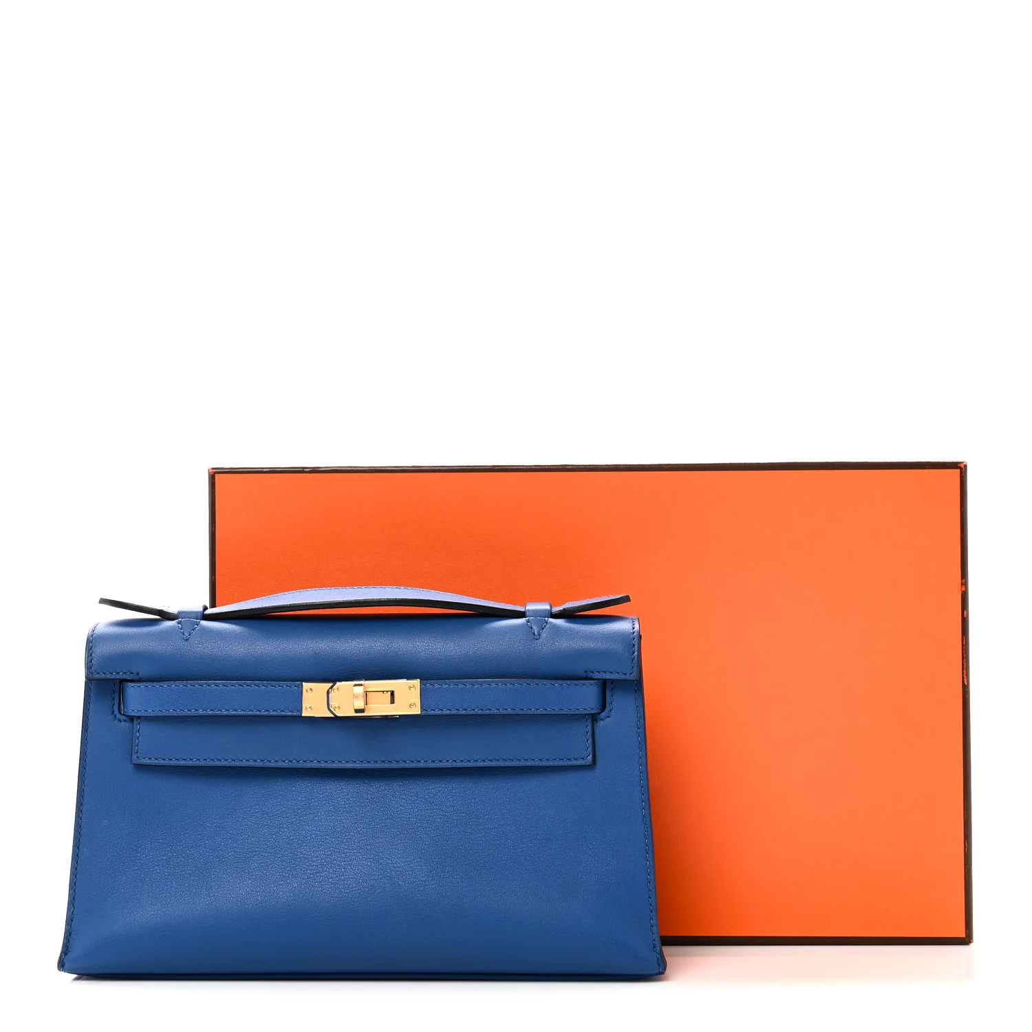 Swift Kelly Pochette Clutch Bleu France - Top Club