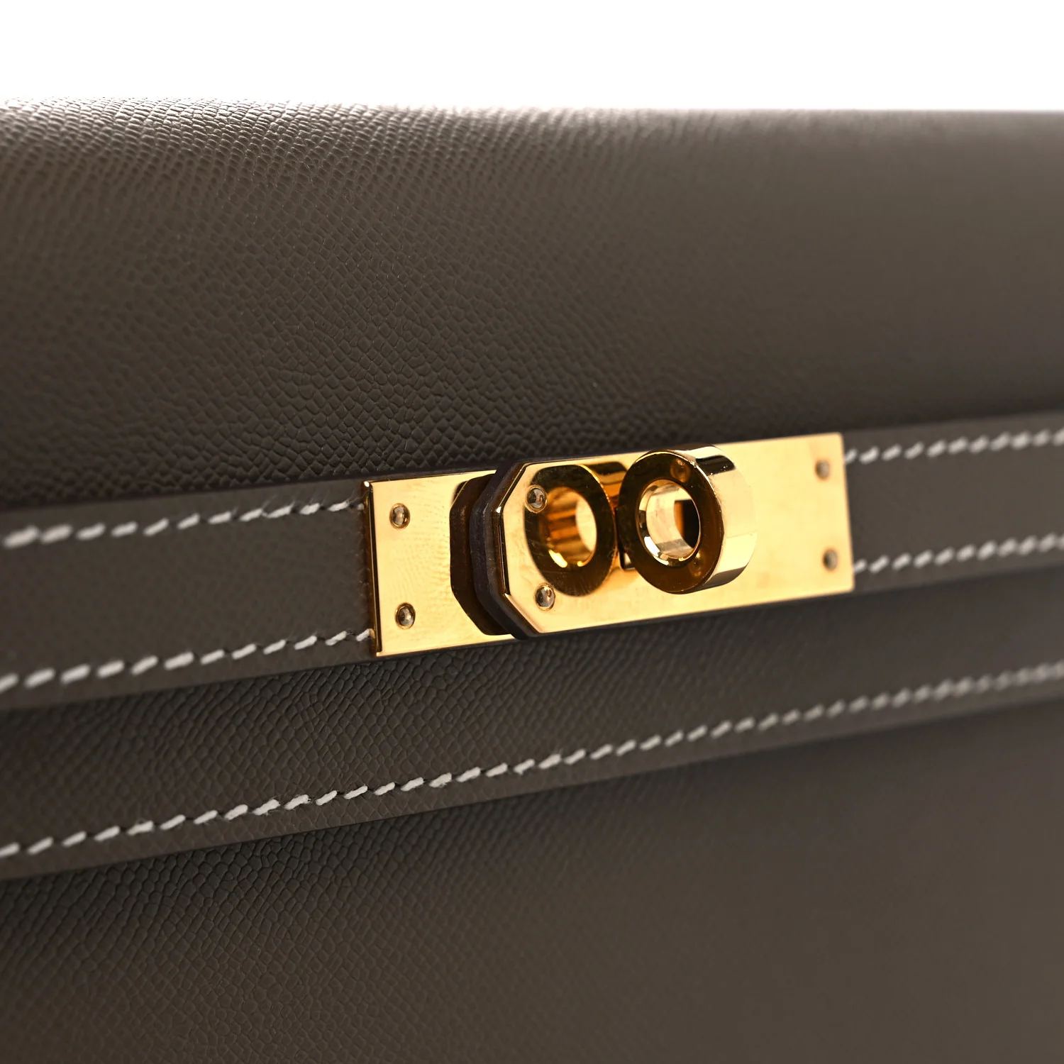 Madame Calfskin Kelly Elan Etoupe - Top Club