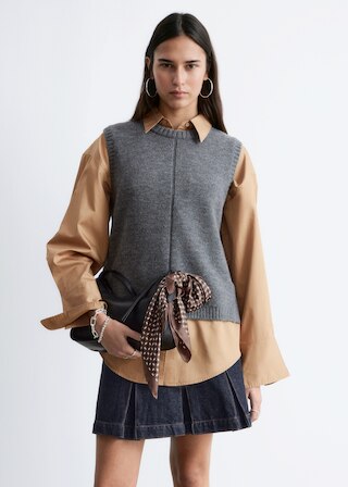 & Other Stories KNITTED SWEATER VEST