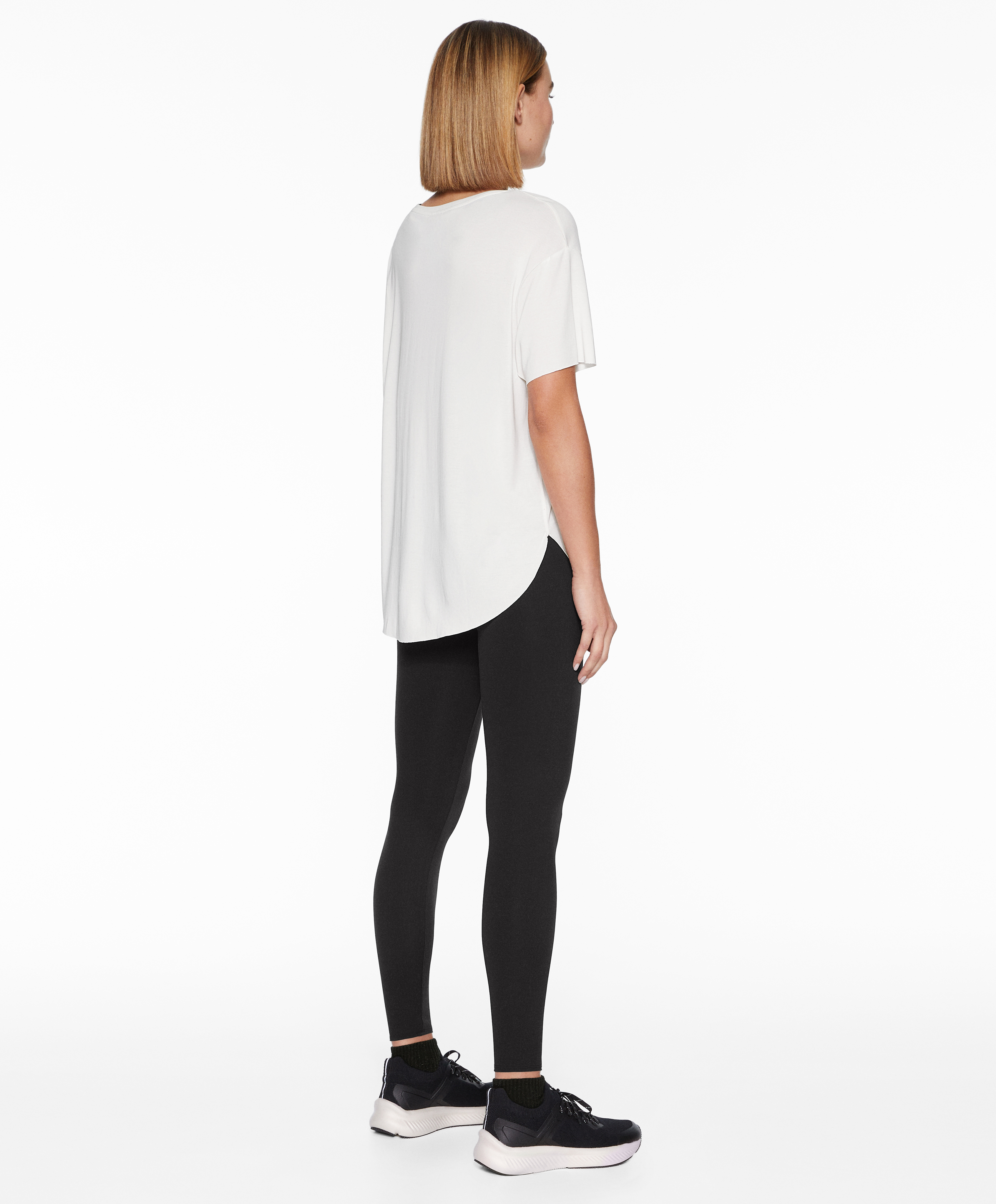 OYSHO Modal blend short-sleeved T-shirt