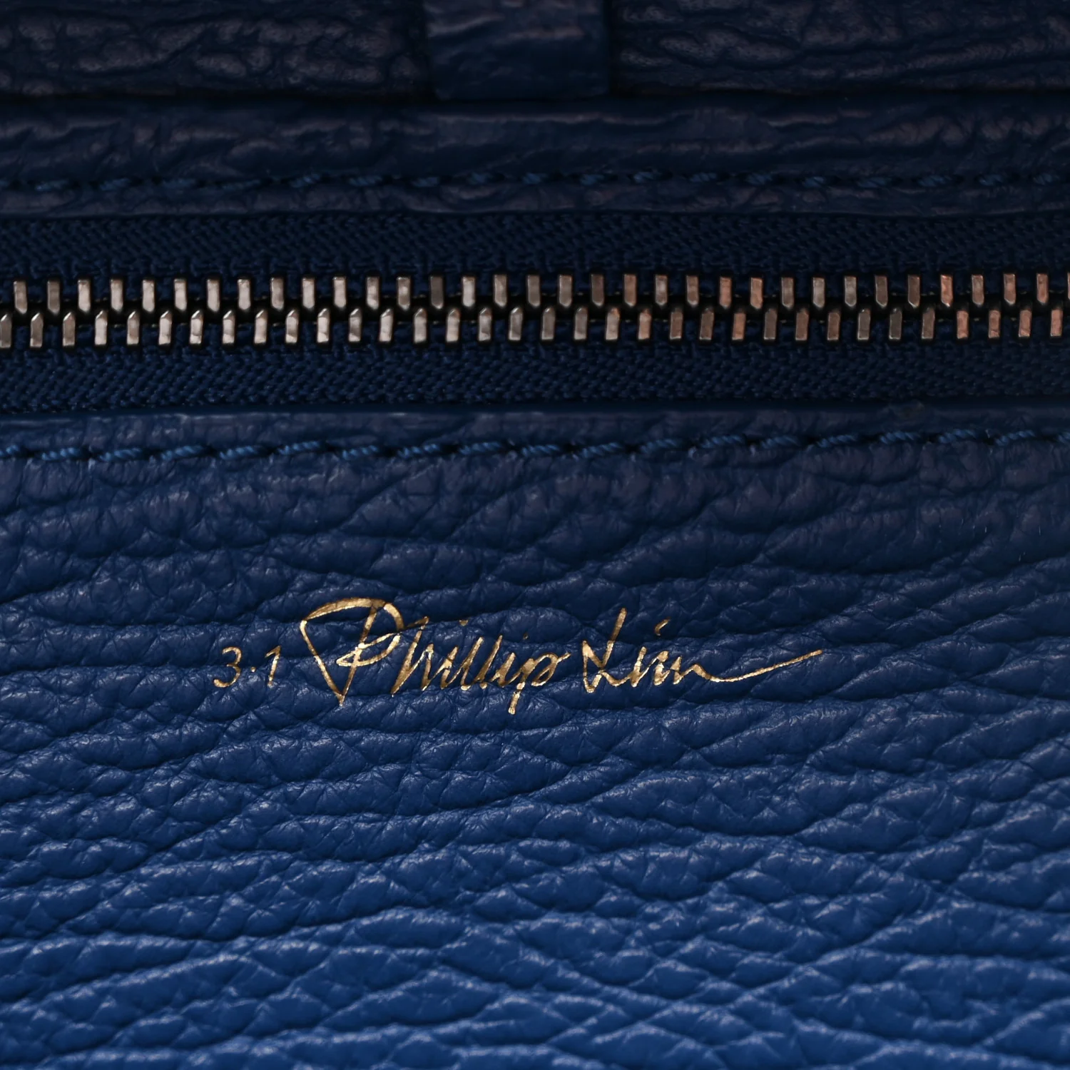 Textured Calfskin Pashli Backpack Cobalt - Top Club