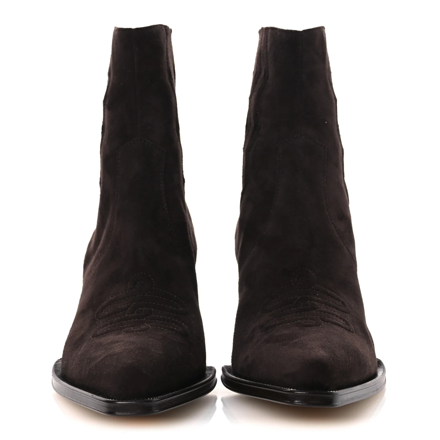 Suede Womens Vegas Ankle Boot 38.5 Marron Ebene - Top Club