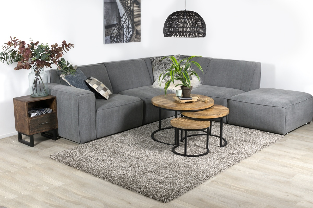Vloerkleed Rome Stone 240 x 340 cm