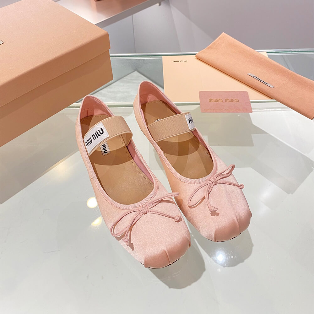 MiuMiu Satin ballerinas - Top Club
