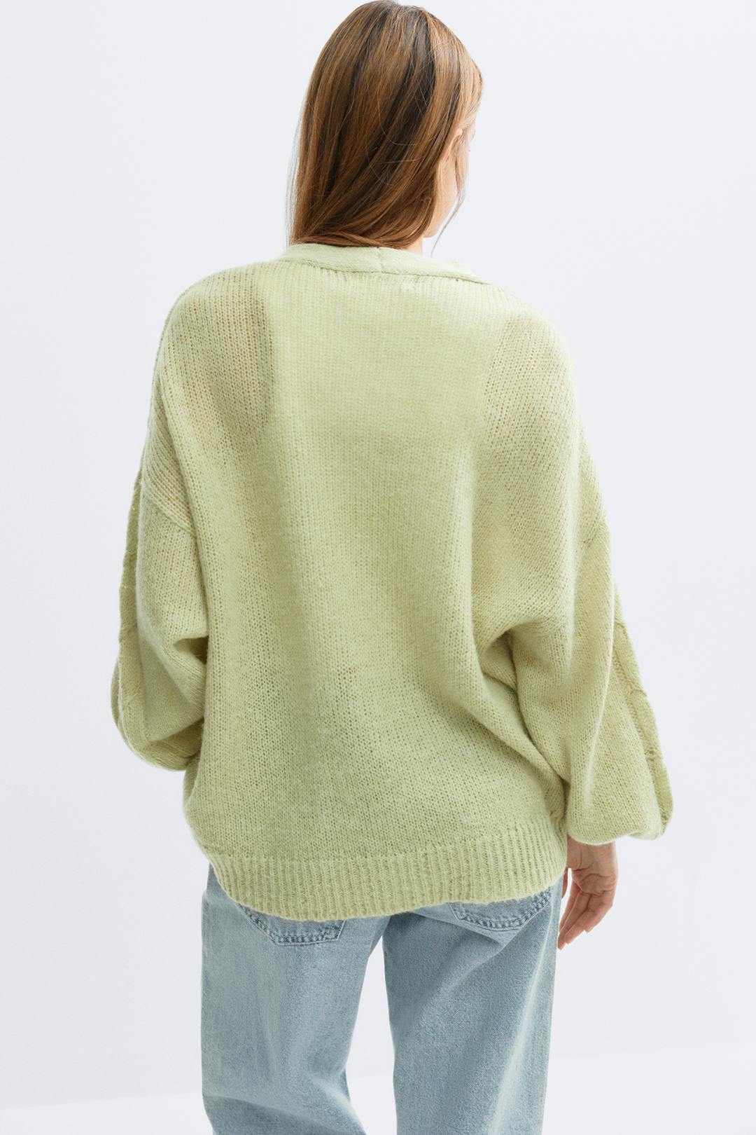 Gina Tricot chunky knitted cardigan