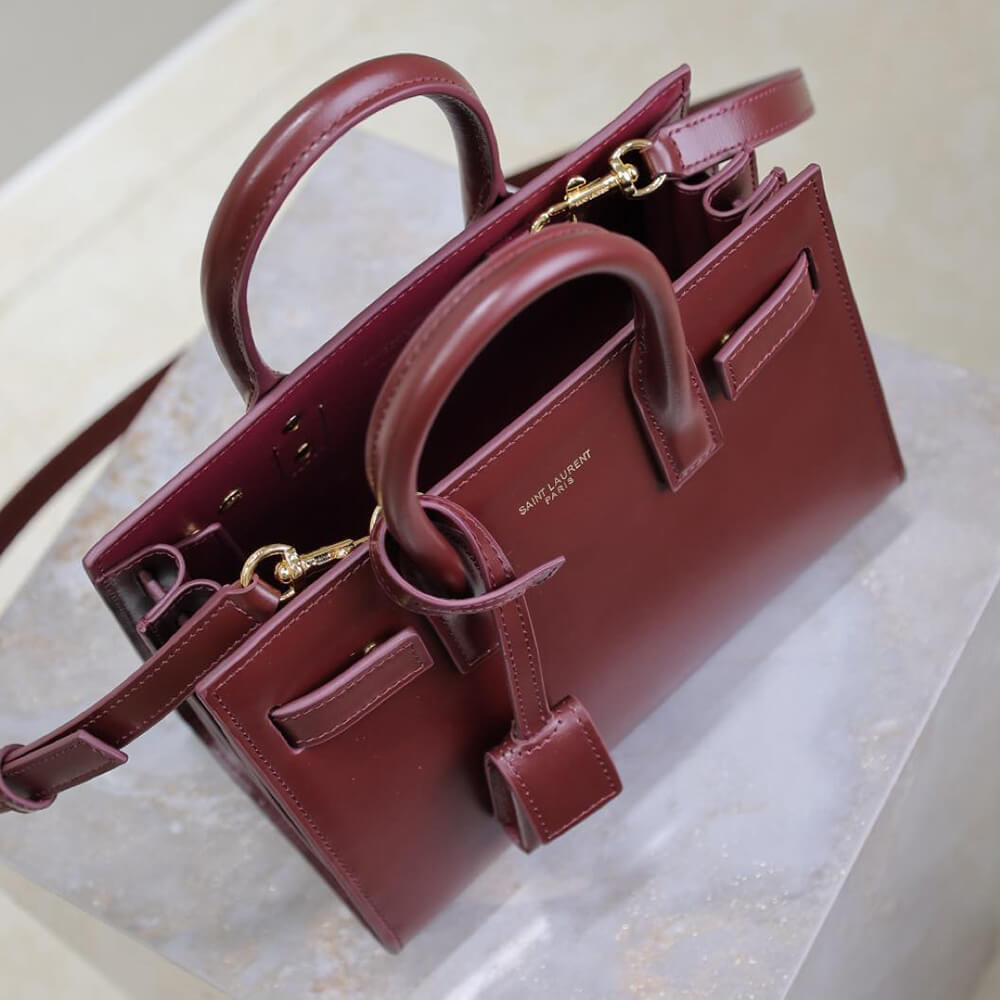 YSL SAC DE JOUR IN SMOOTH LEATHER   NANO(HIGH-END GRADE) - Top Club
