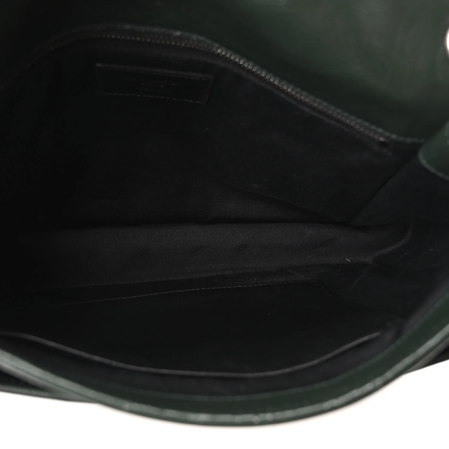Crinkled Calfskin Matelasse Monogram Medium Niki Chain Satchel Dark Green - Top Club