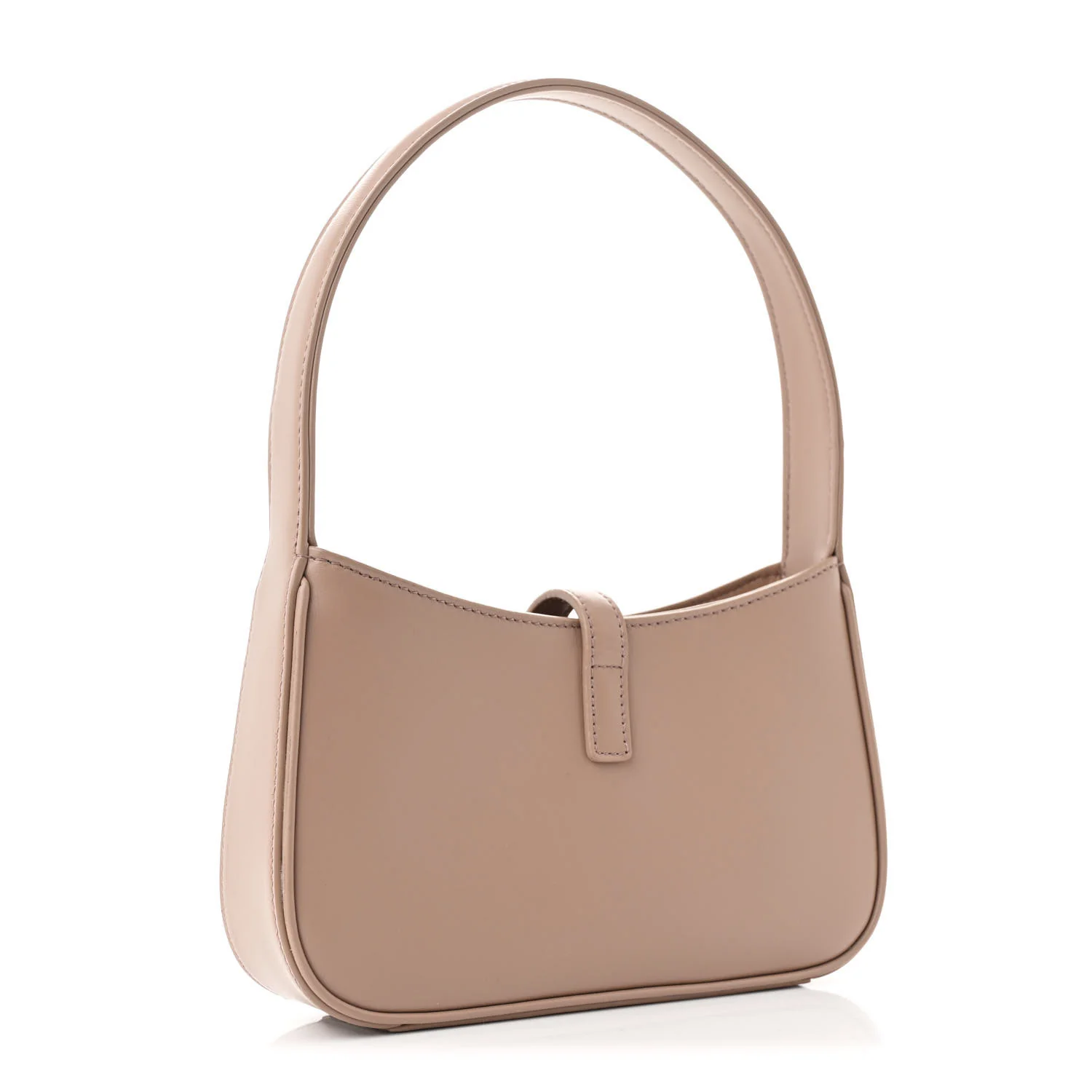 Smooth Calfskin Le 5 A 7 Mini Hobo Dark Beige - Top Club