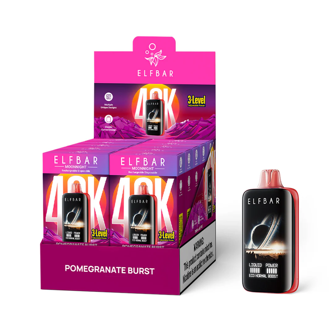 ELFBAR MoonNight Rechargeable Disposable Vape (All Flavours)