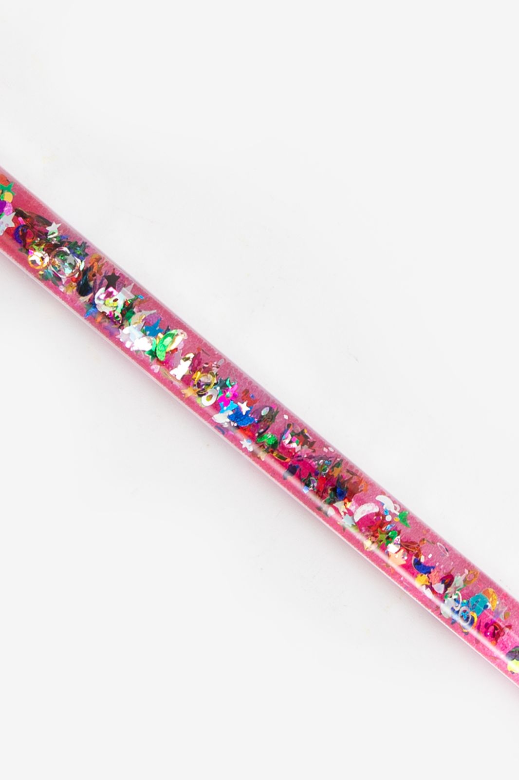 Roze toverstaf met sterrenstof