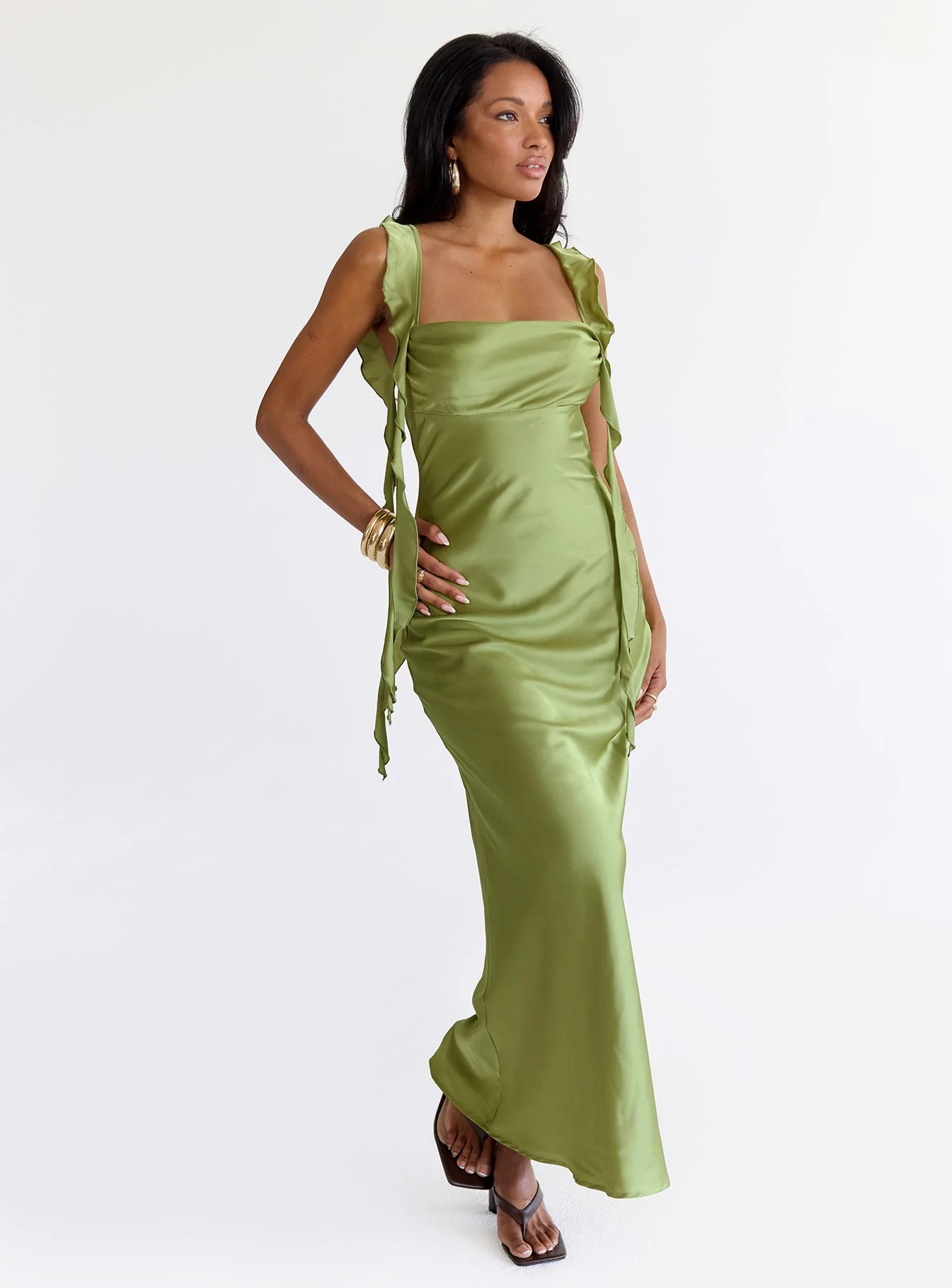 Lanai Maxi Dress Olive