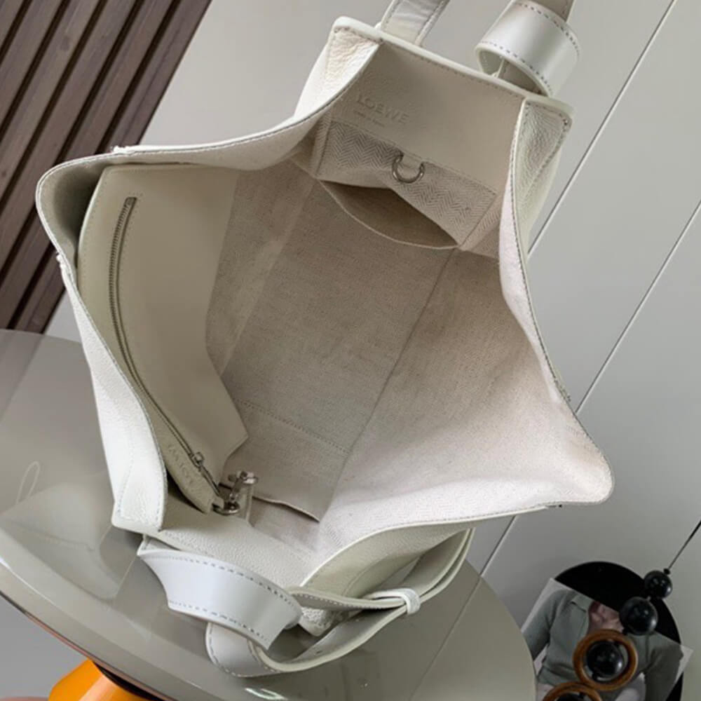 Small Hammock bag in soft grained calfskin(HIGH-END GRADE) - Top Club