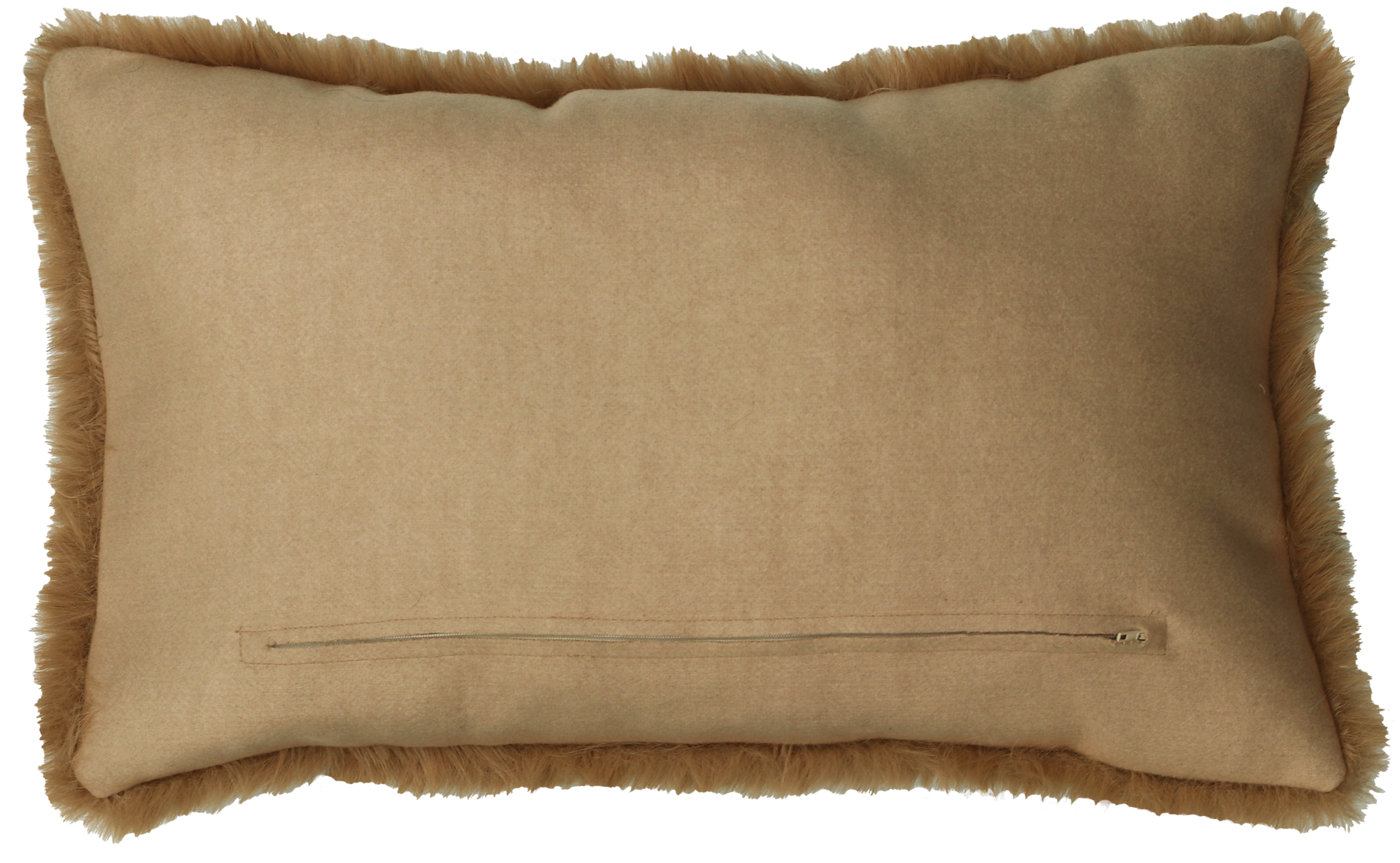 Kussen bont camel 40x60cm