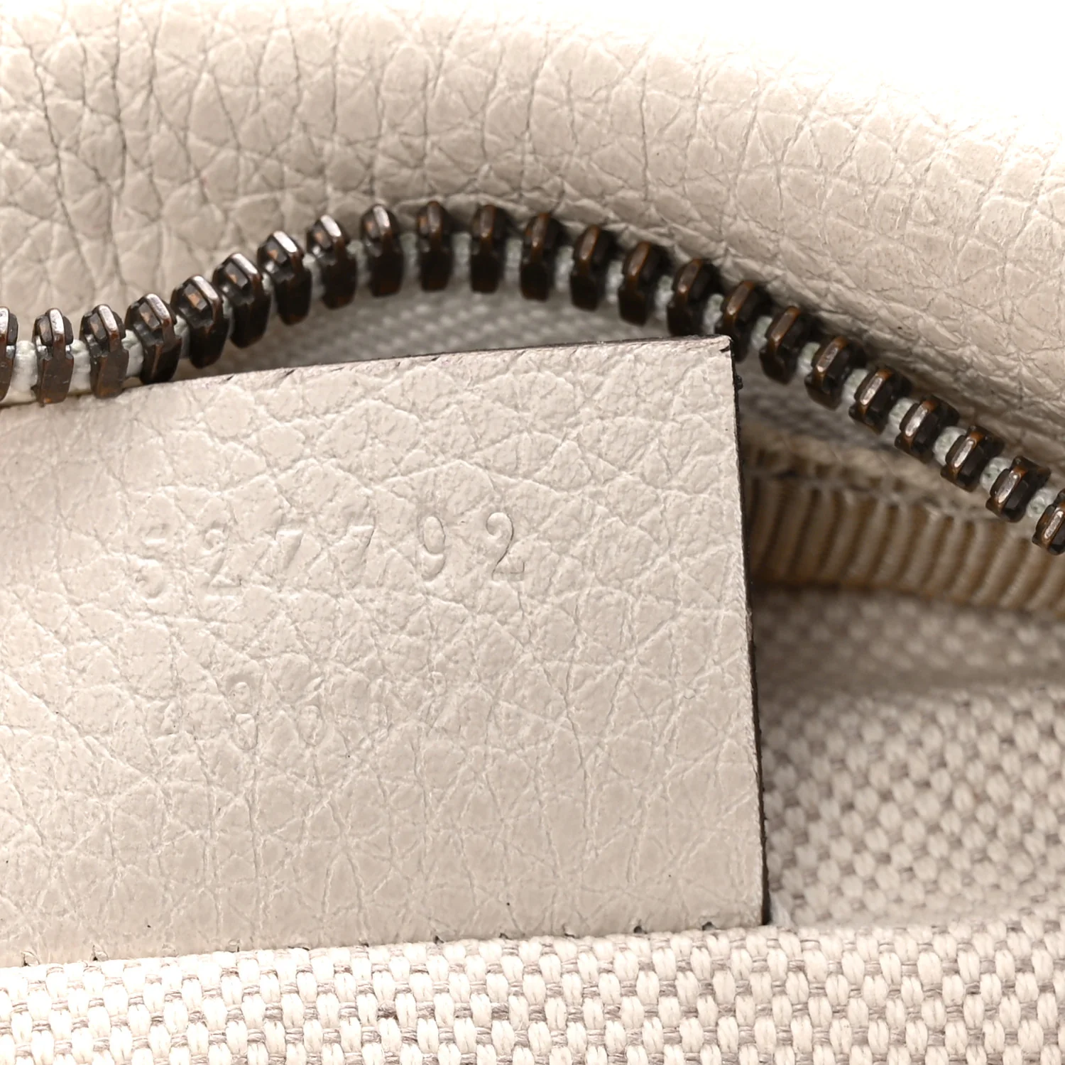 Grained Calfskin Small Logo Belt Bag White - Top Club