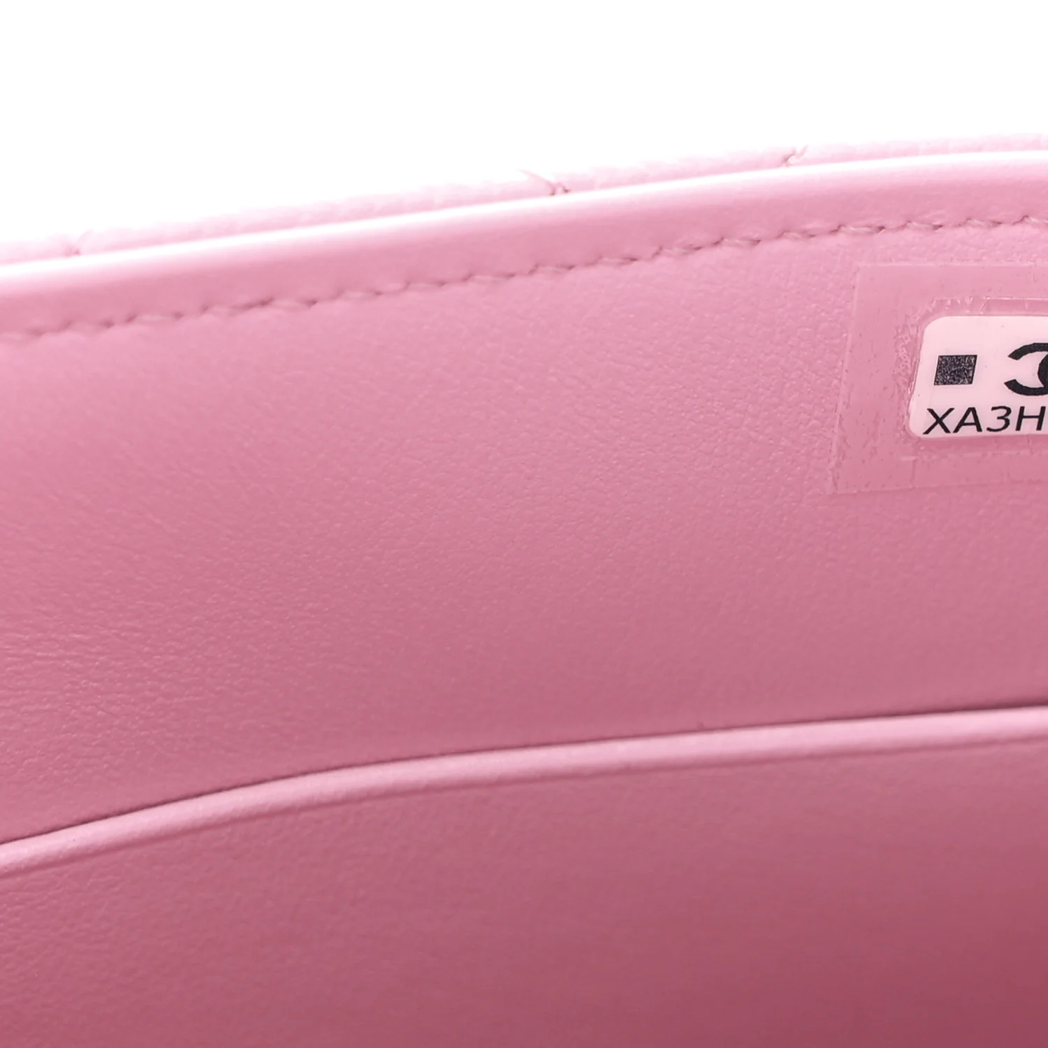 Caviar Quilted Coco Handle Clutch With Chain Pink - Top Club