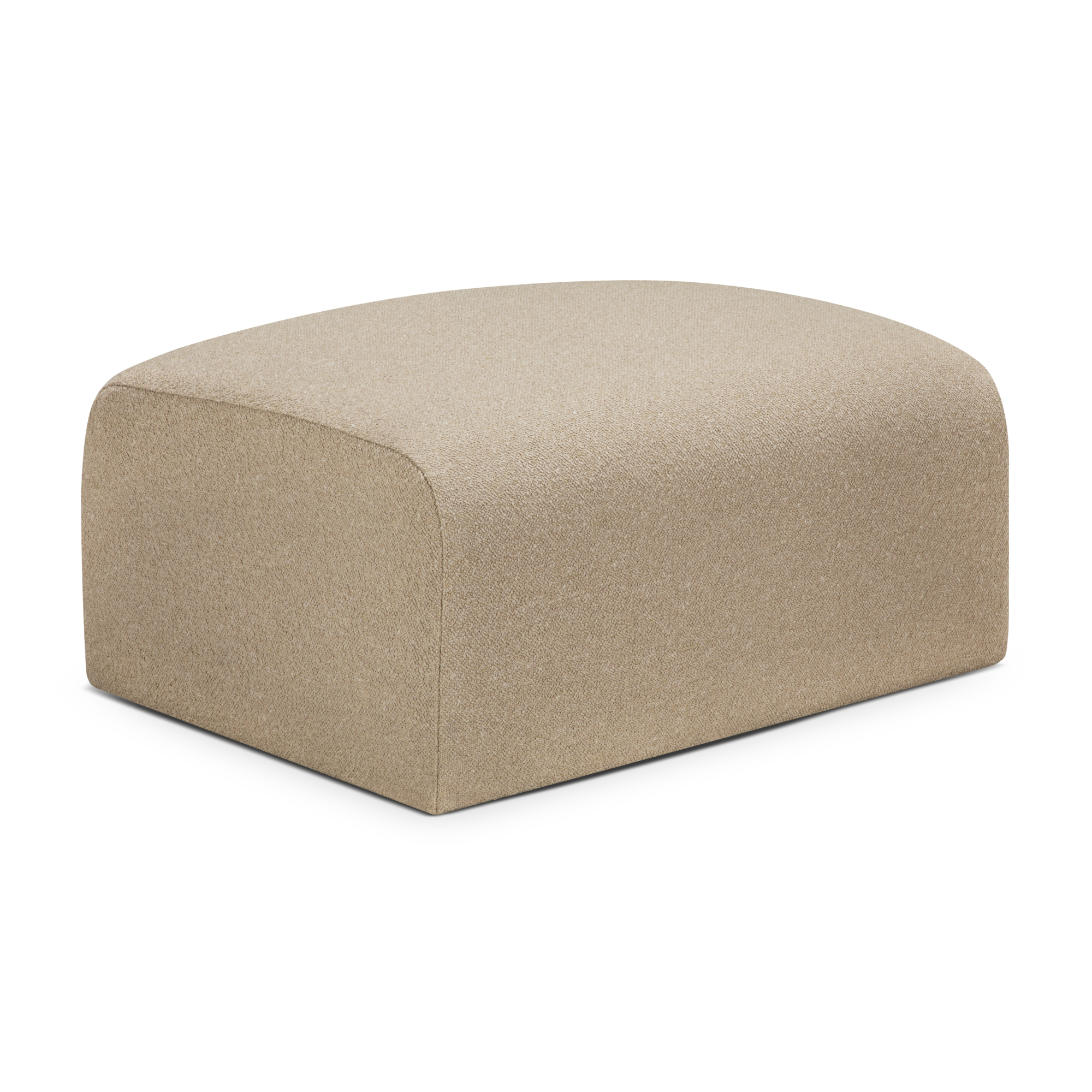 Voetenbank Bulky almond