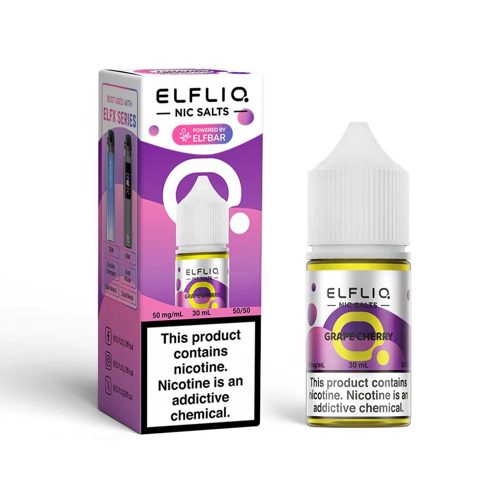 ELFLIQ e-líquidos de sais de nicotina 30ml