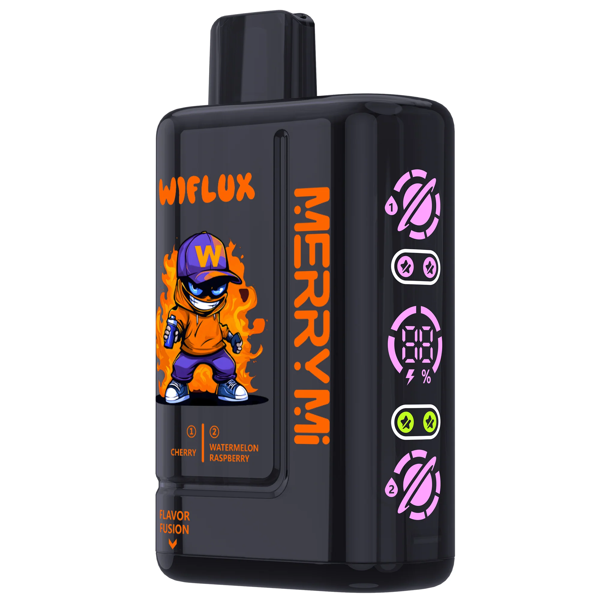MerryMi WIFLUX 24K ładowalny jednorazowy e-papieros (wszystkie smaki)