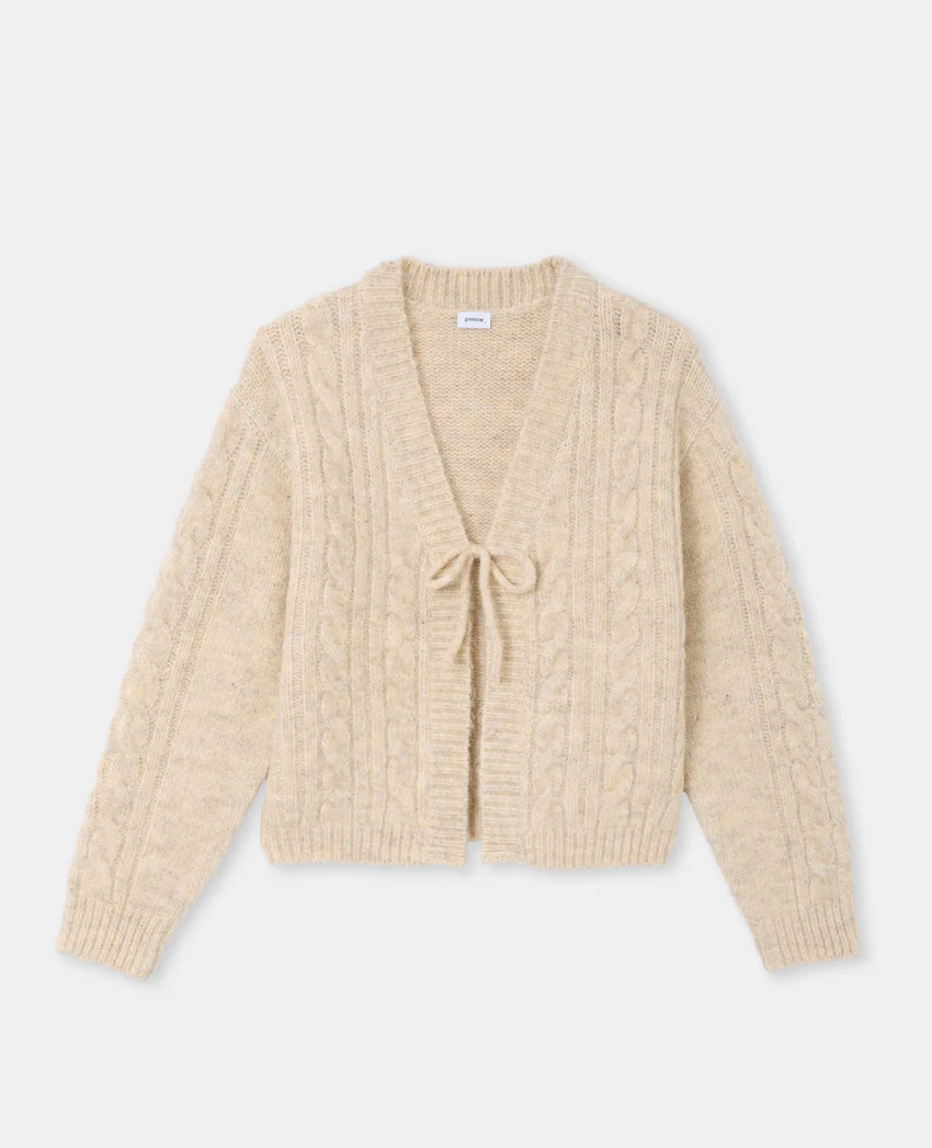 Pimkie Gilet en maille torsadée avec nouette