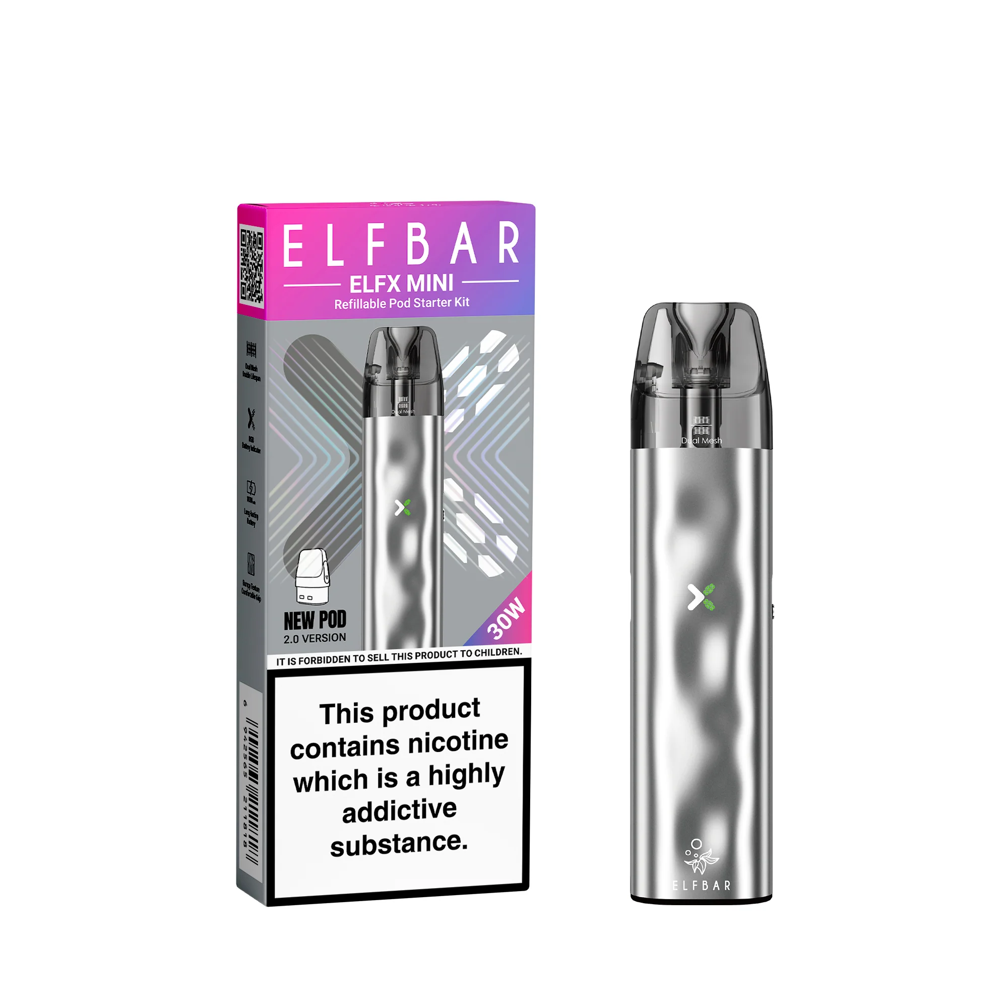 ELFBAR ELFX Mini Refillable Pod Kit
