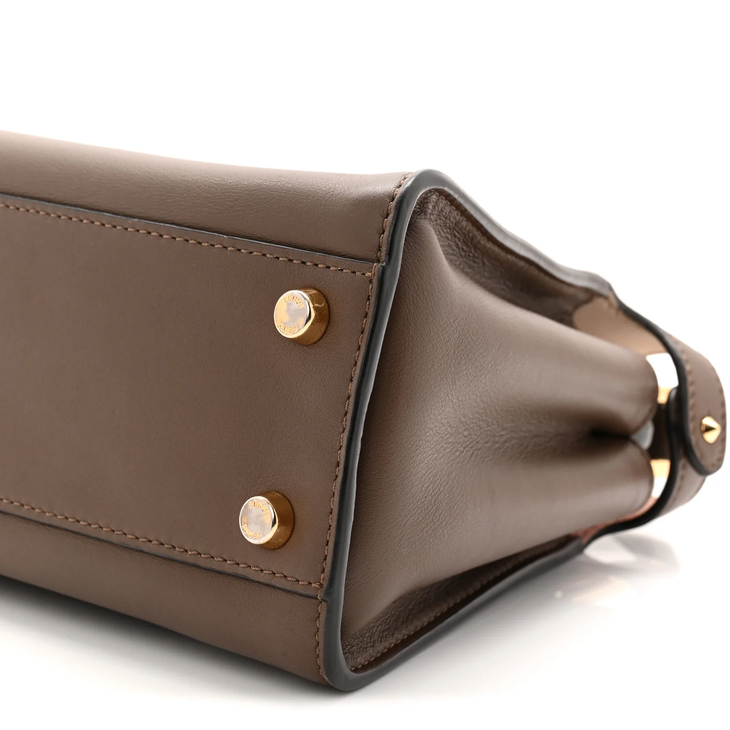 Vitello Tahiti Burro Bi-Color Medium Peekaboo Iconic Essentially Satchel Maya Camelia Confetto - Top Club