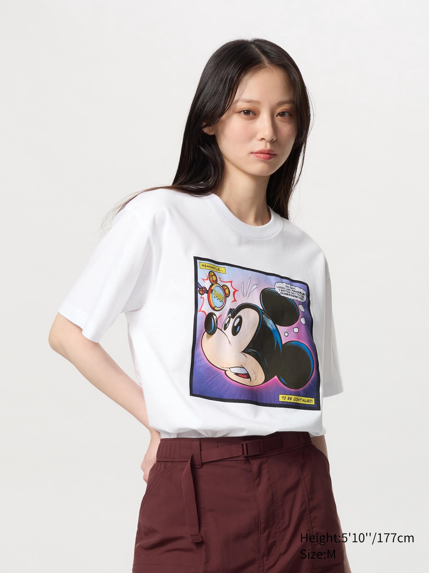 Disney’s Mickey Faces UT Graphic T-Shirt