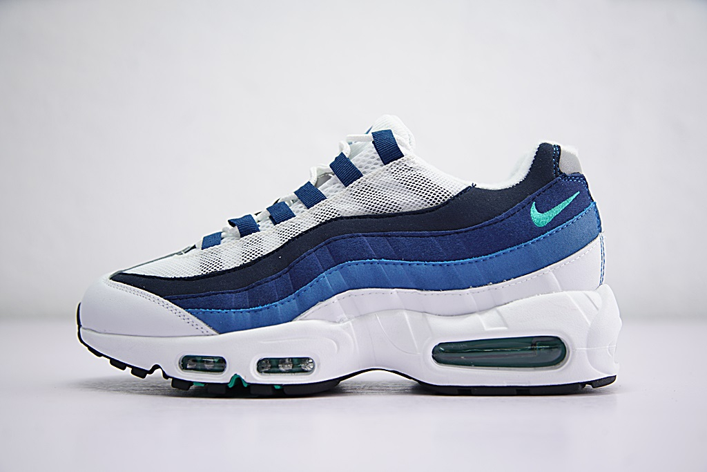 Air Max 95 OG  White Slate Blue  554970-131 - Sneaker Replica Workshop