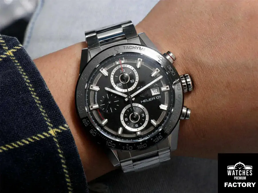 TAG Heuer Carrera CAR201Z.BA0714 XF Factory Black Dial