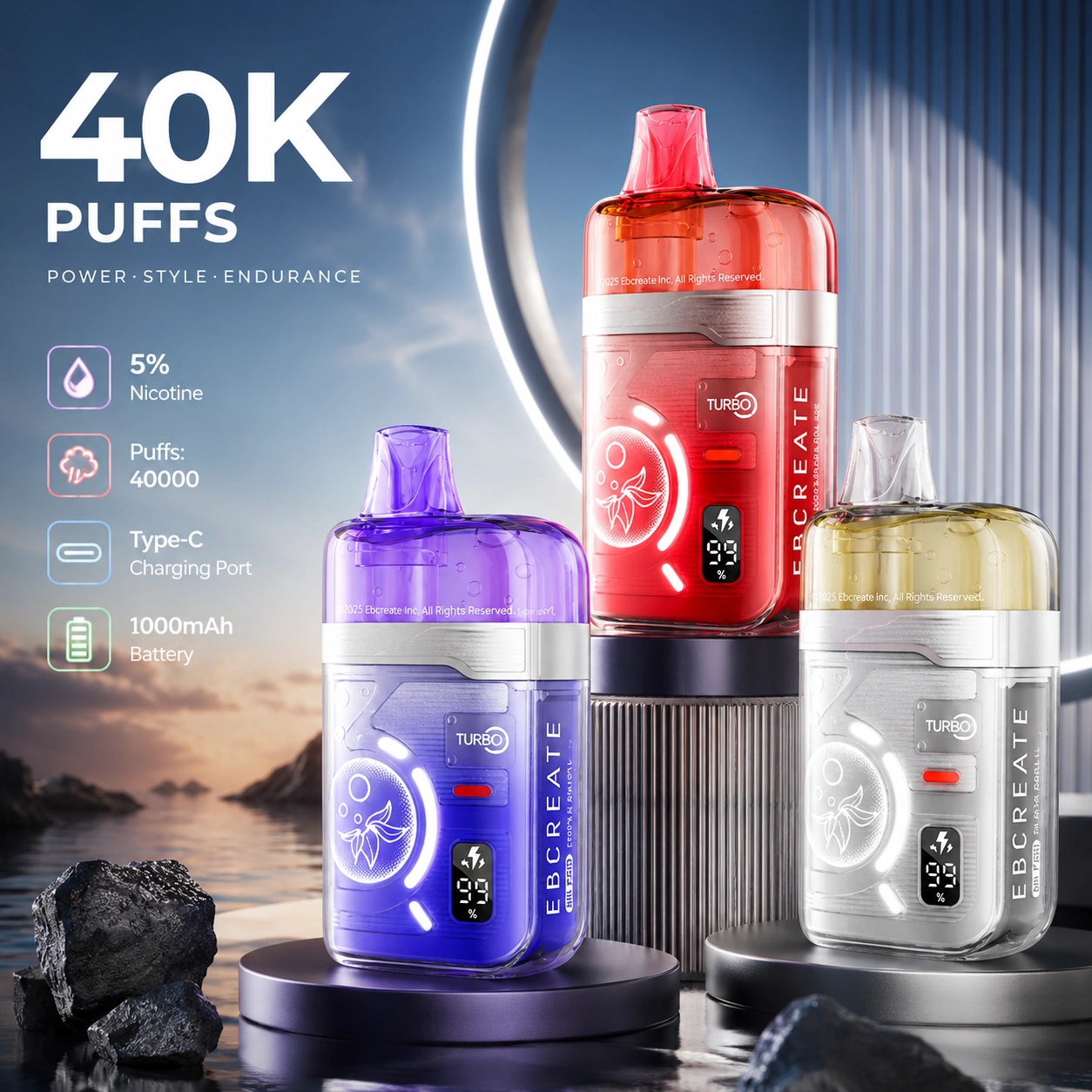 EBCREATE BC PRO 40000 5%